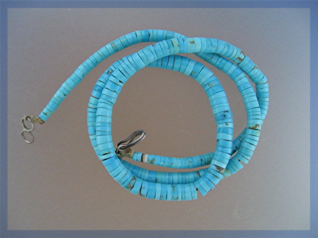 Native American Sleeping Beauty Turquoise Necklace