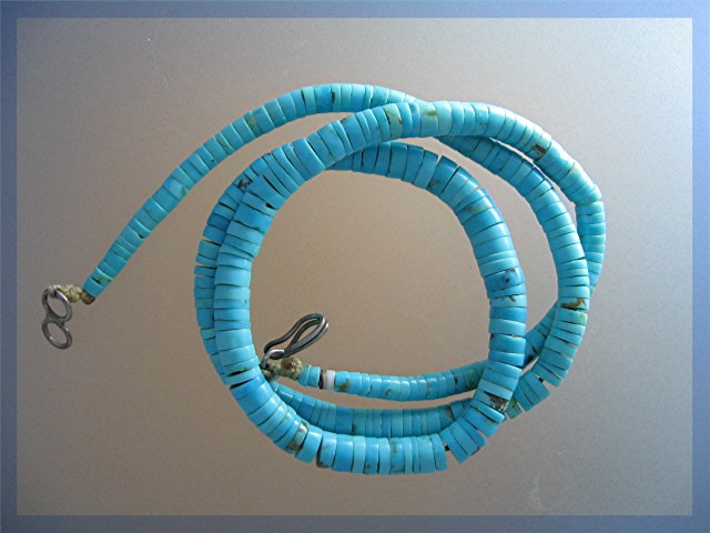 Native American Sleeping Beauty Turquoise Necklace