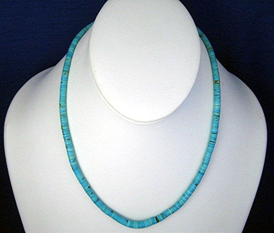 Native American Sleeping Beauty Turquoise Necklace