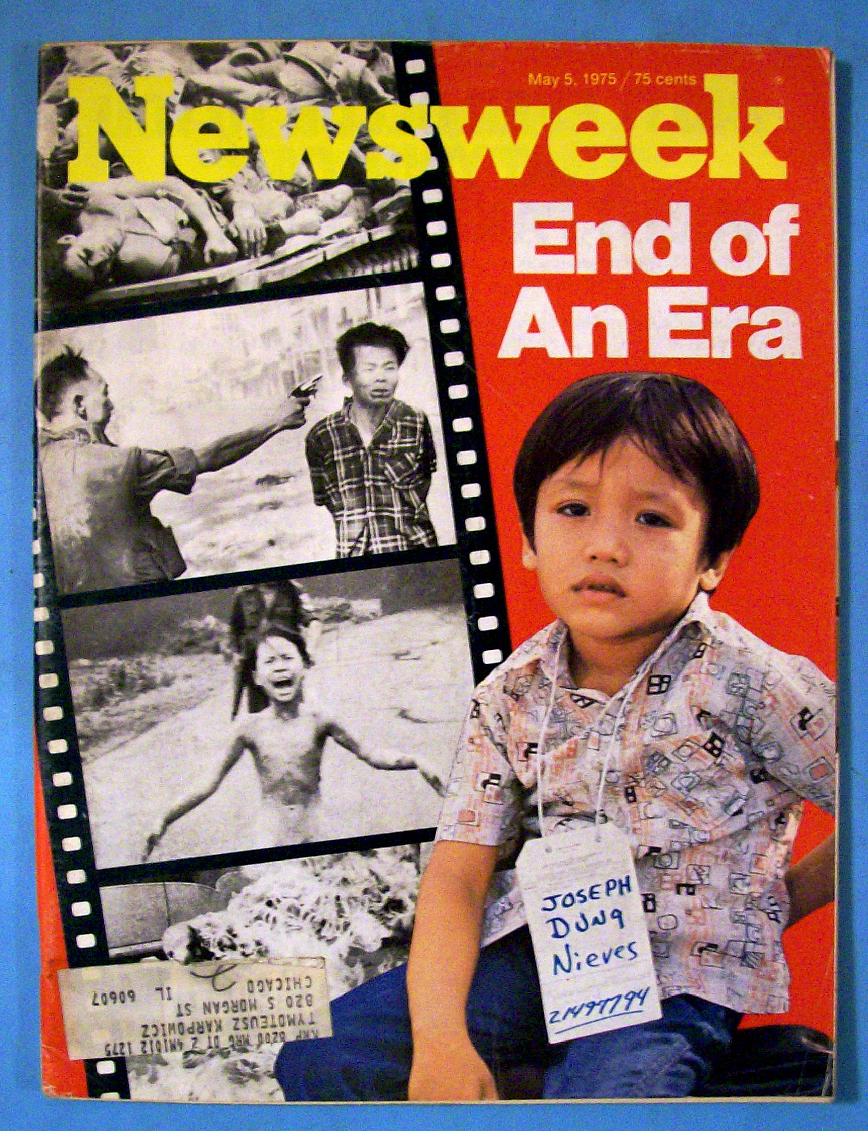 Newsweek Magazine - May 5, 1975 - End Of An Era