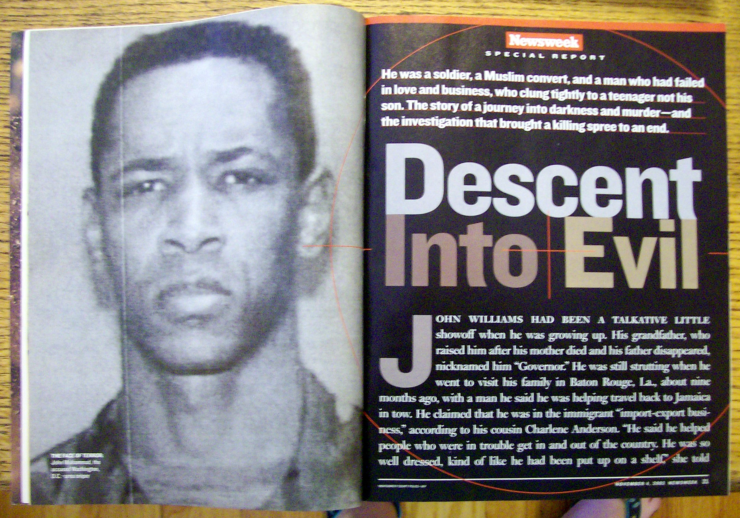 Newsweek Magazine-November 4, 2002-World Of Snipers