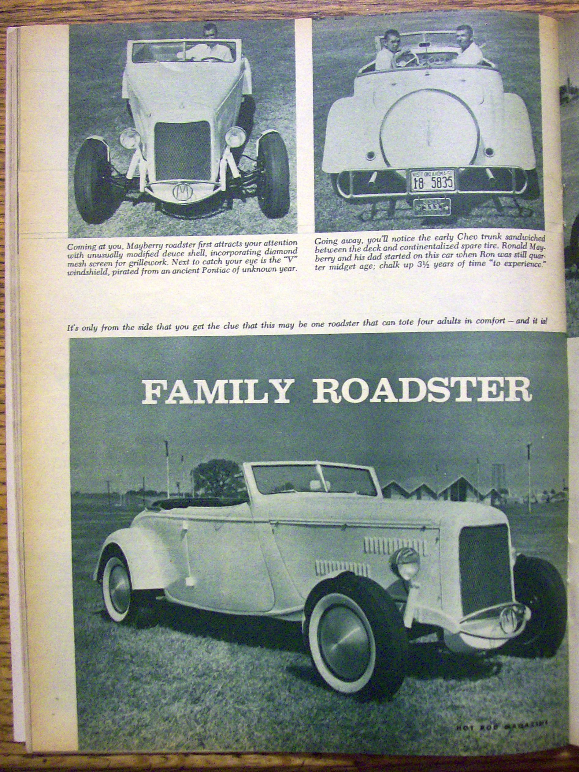 Hot Rod Magazine March 1959 Show Rod & Road Rod