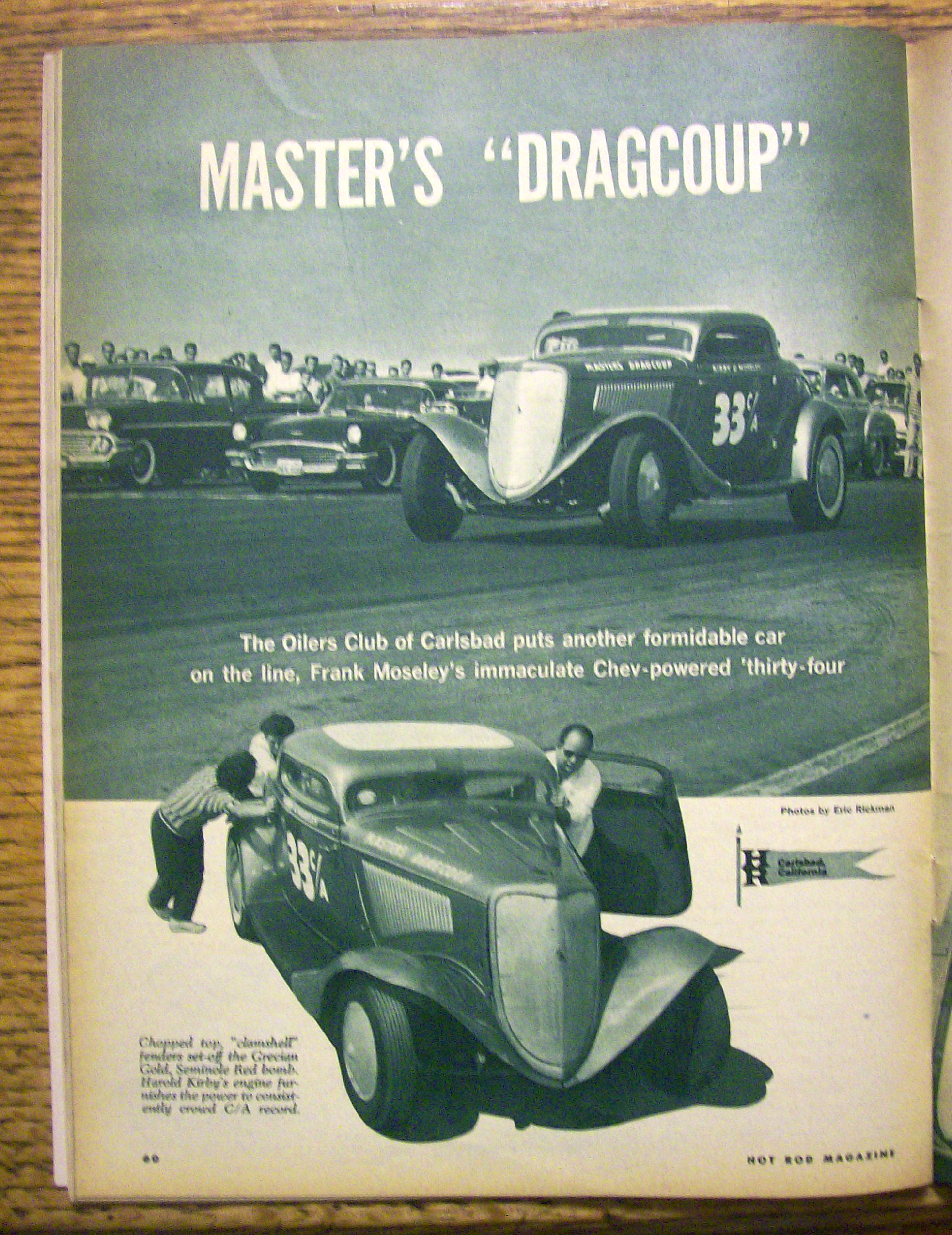 Hot Rod Magazine March 1959 Show Rod & Road Rod
