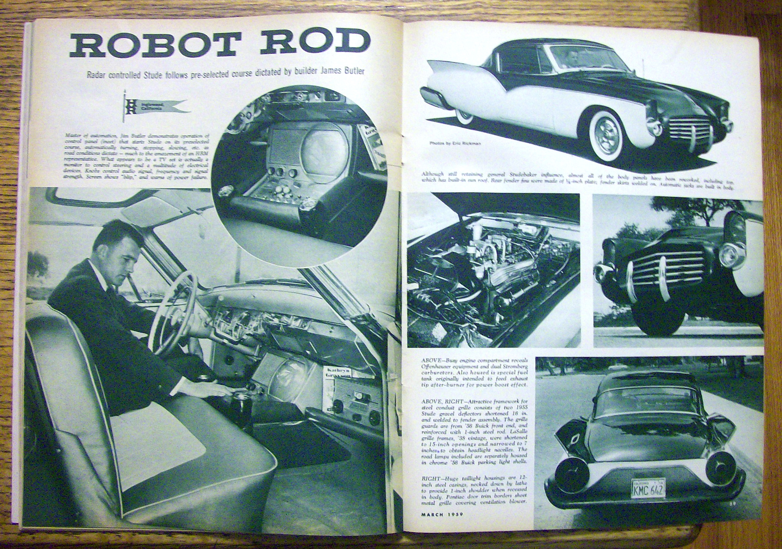 Hot Rod Magazine March 1959 Show Rod & Road Rod