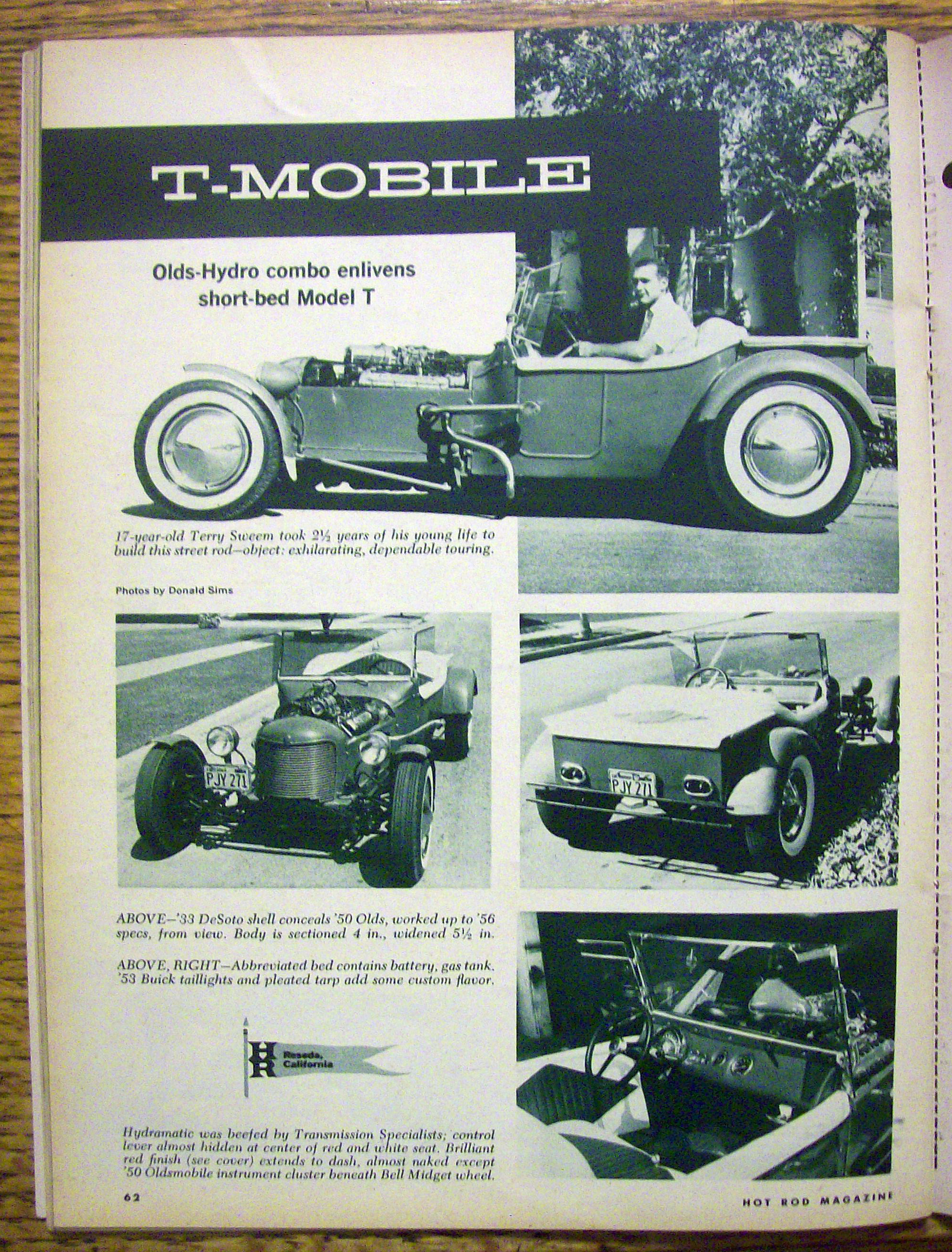 Hot Rod Magazine March 1959 Show Rod & Road Rod