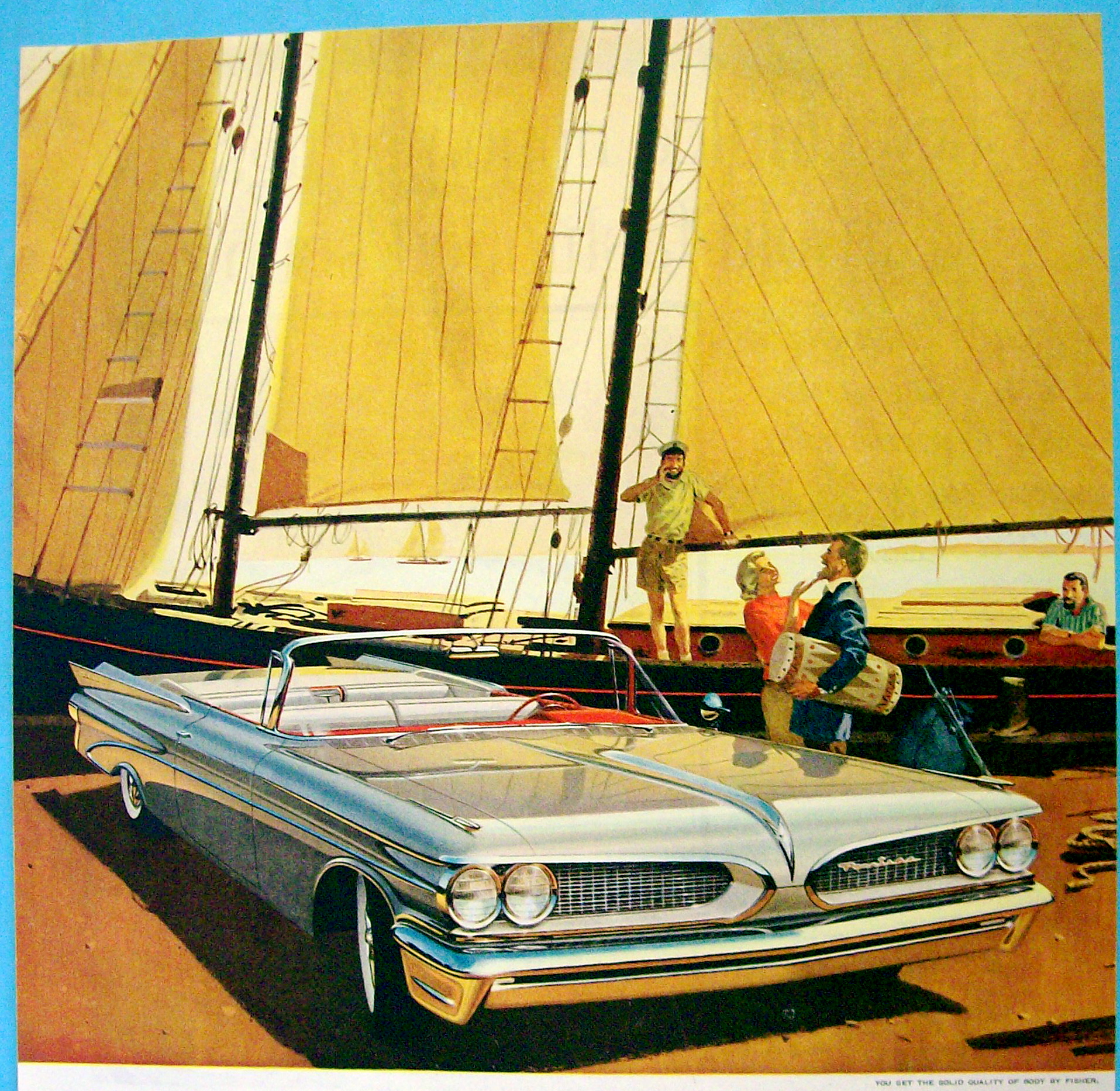 1959 Pontiac with the 1959 Pontiac