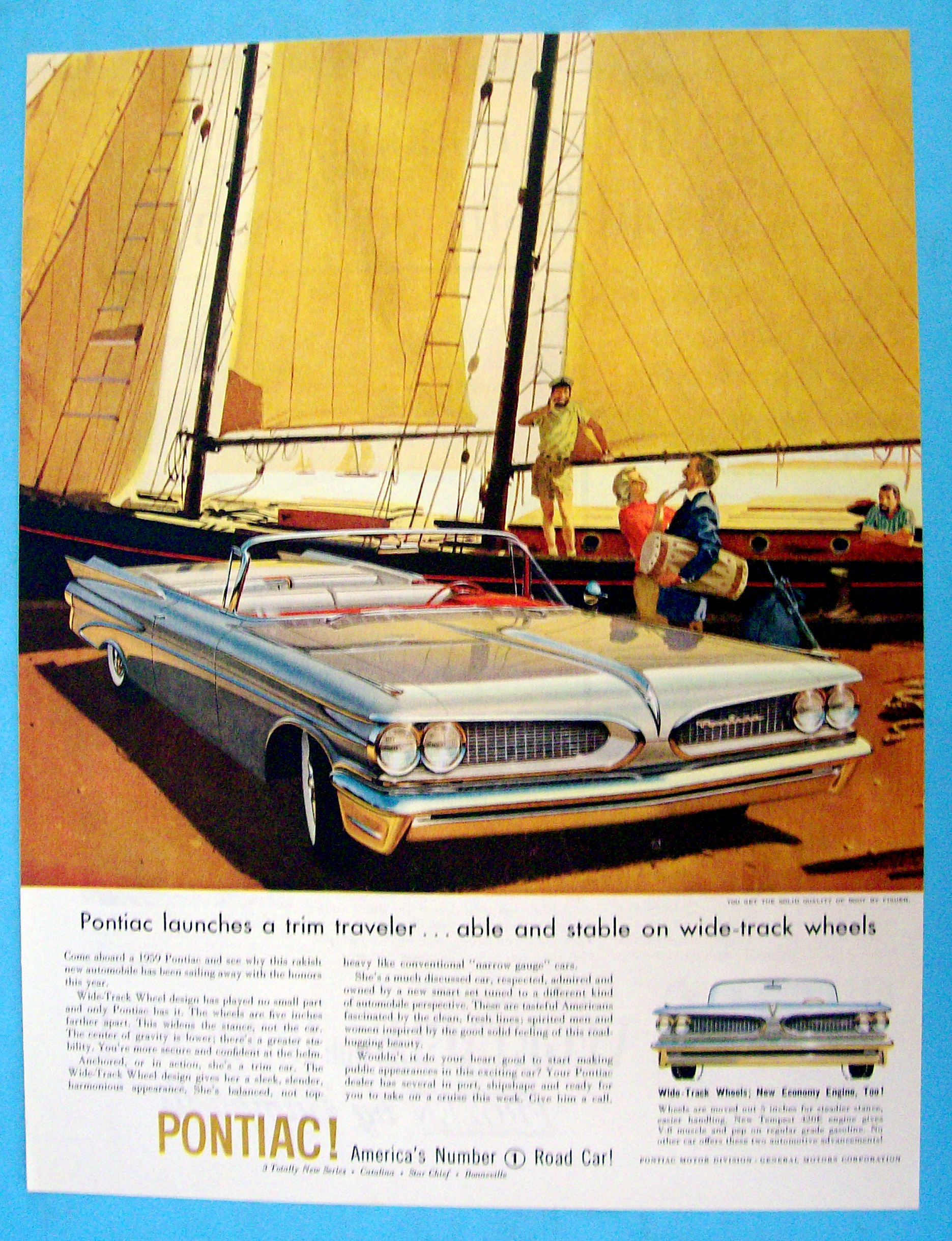 1959 Pontiac with the 1959 Pontiac