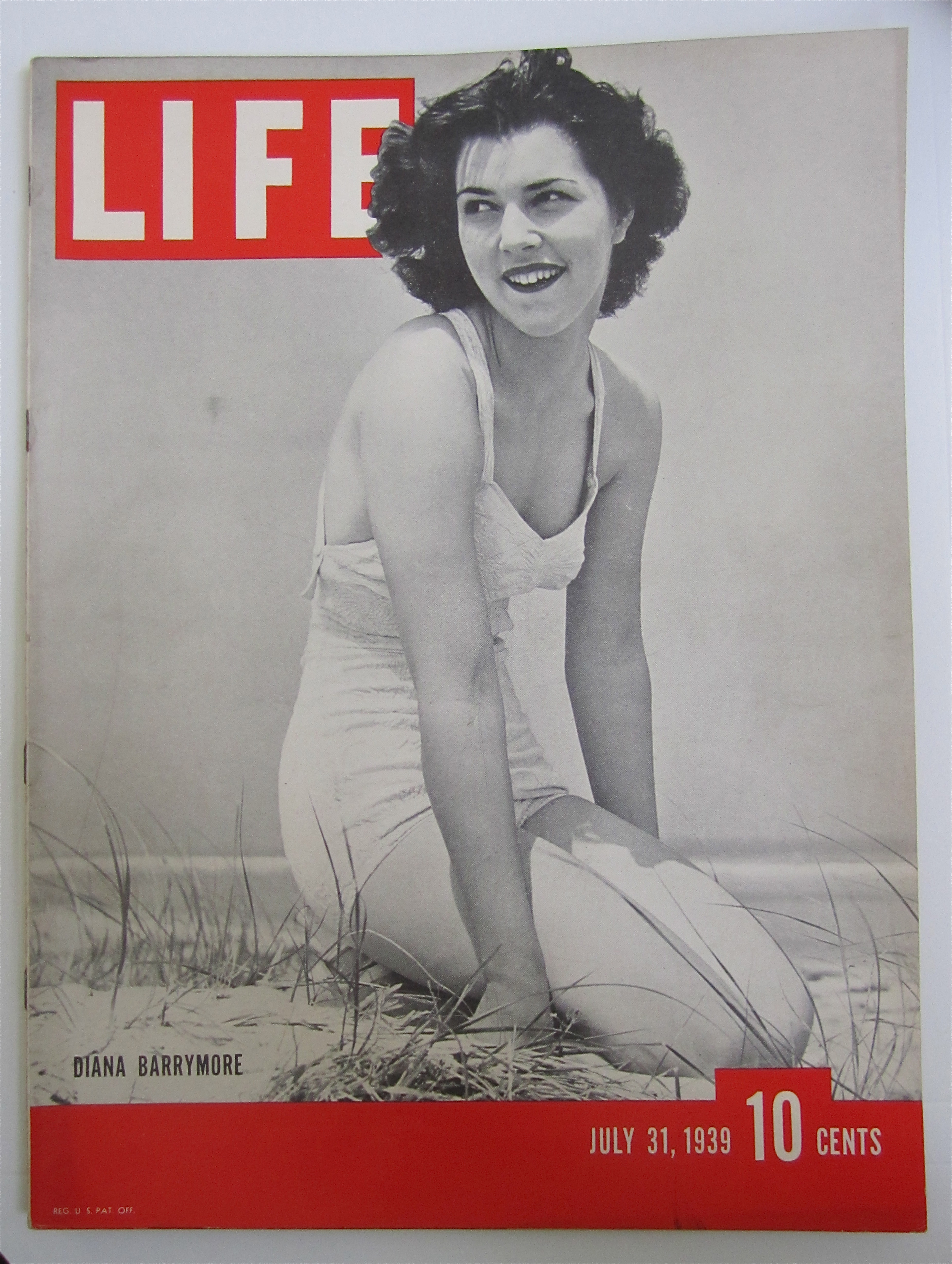 Life Magazine-July 31, 1939-Diana Barrymore