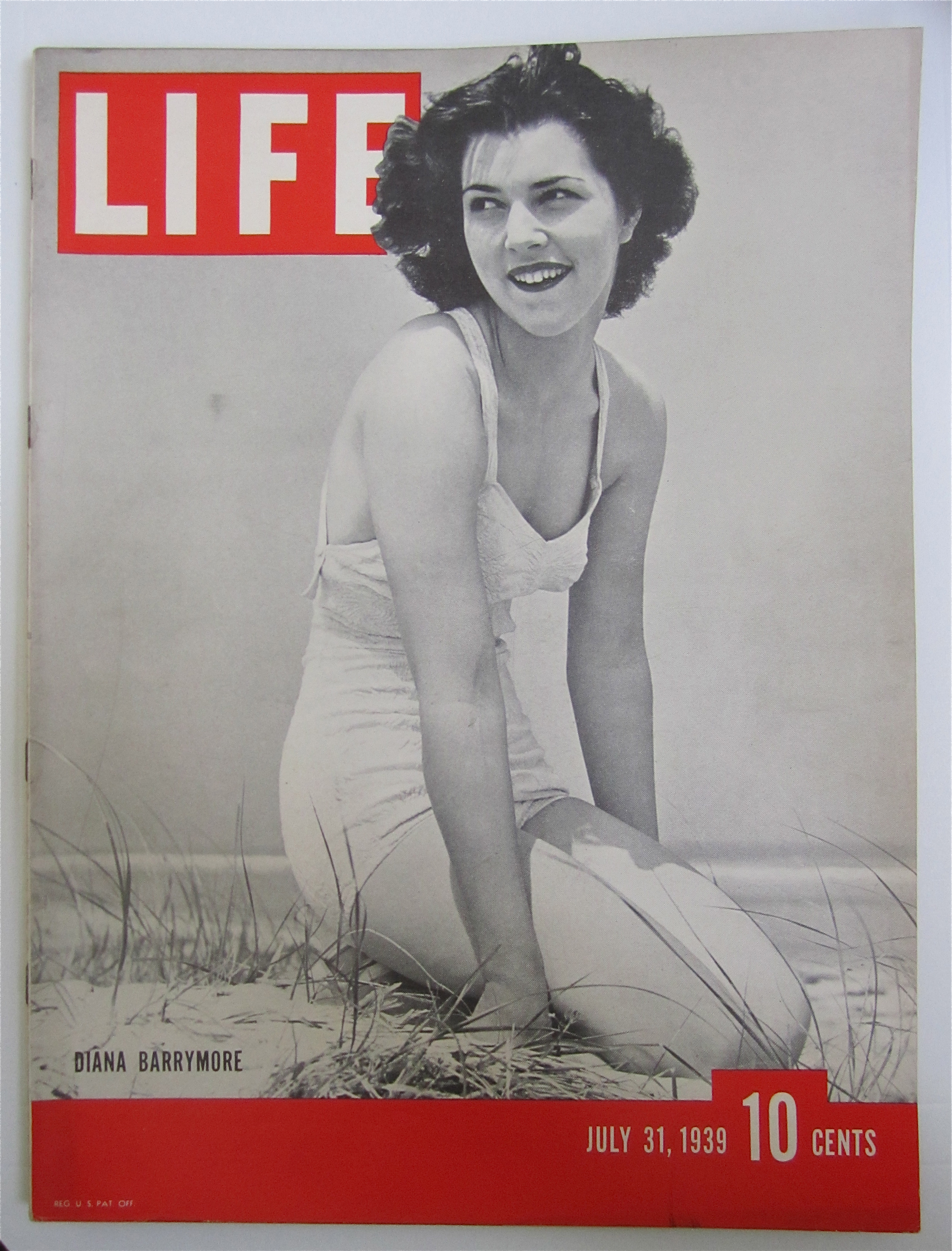 Life Magazine-July 31, 1939-Diana Barrymore