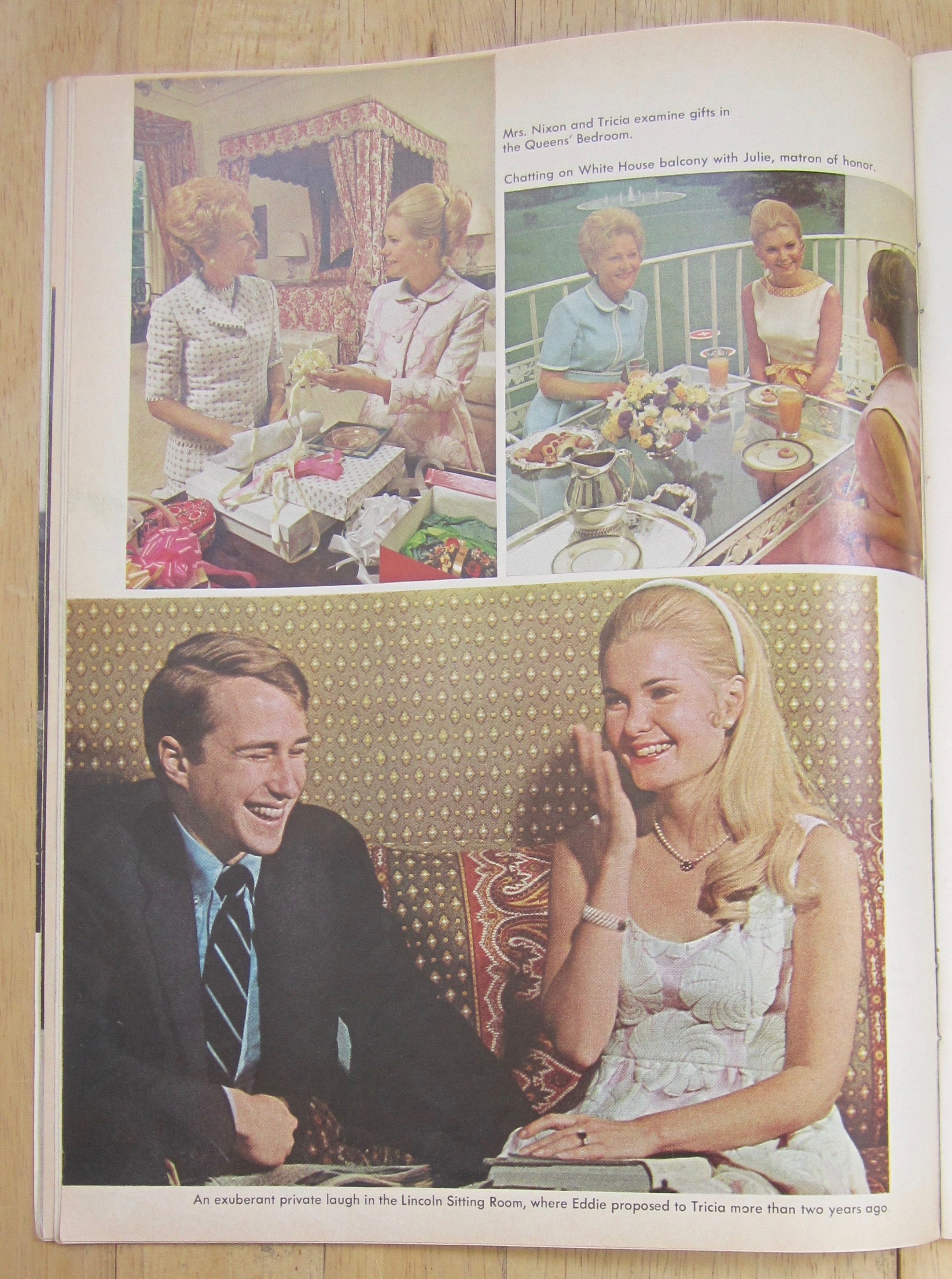 Time Magazine June 14, 1971 White House Wedding