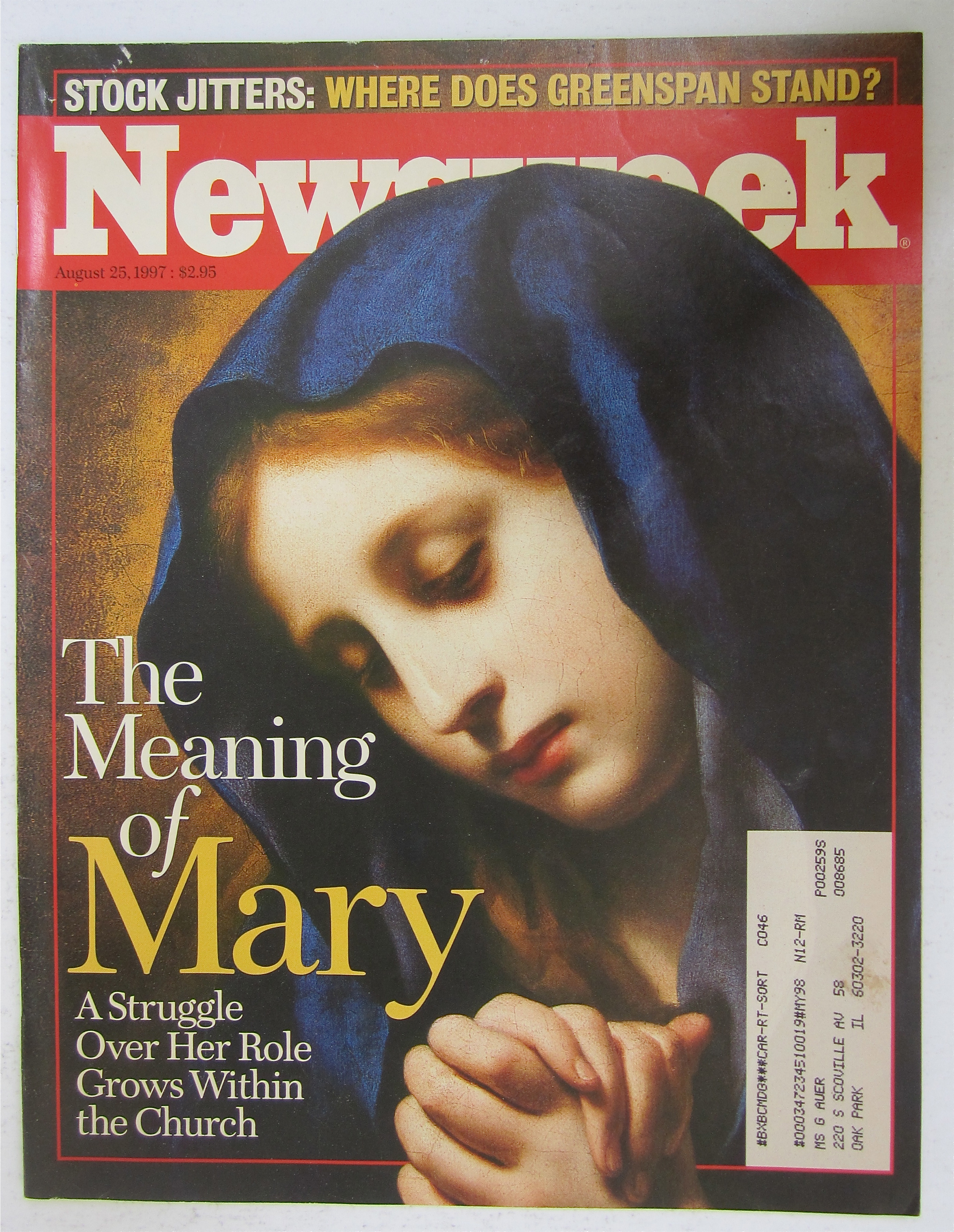 Newsweek Magazine August 25, 1997 Meaning Of Mary