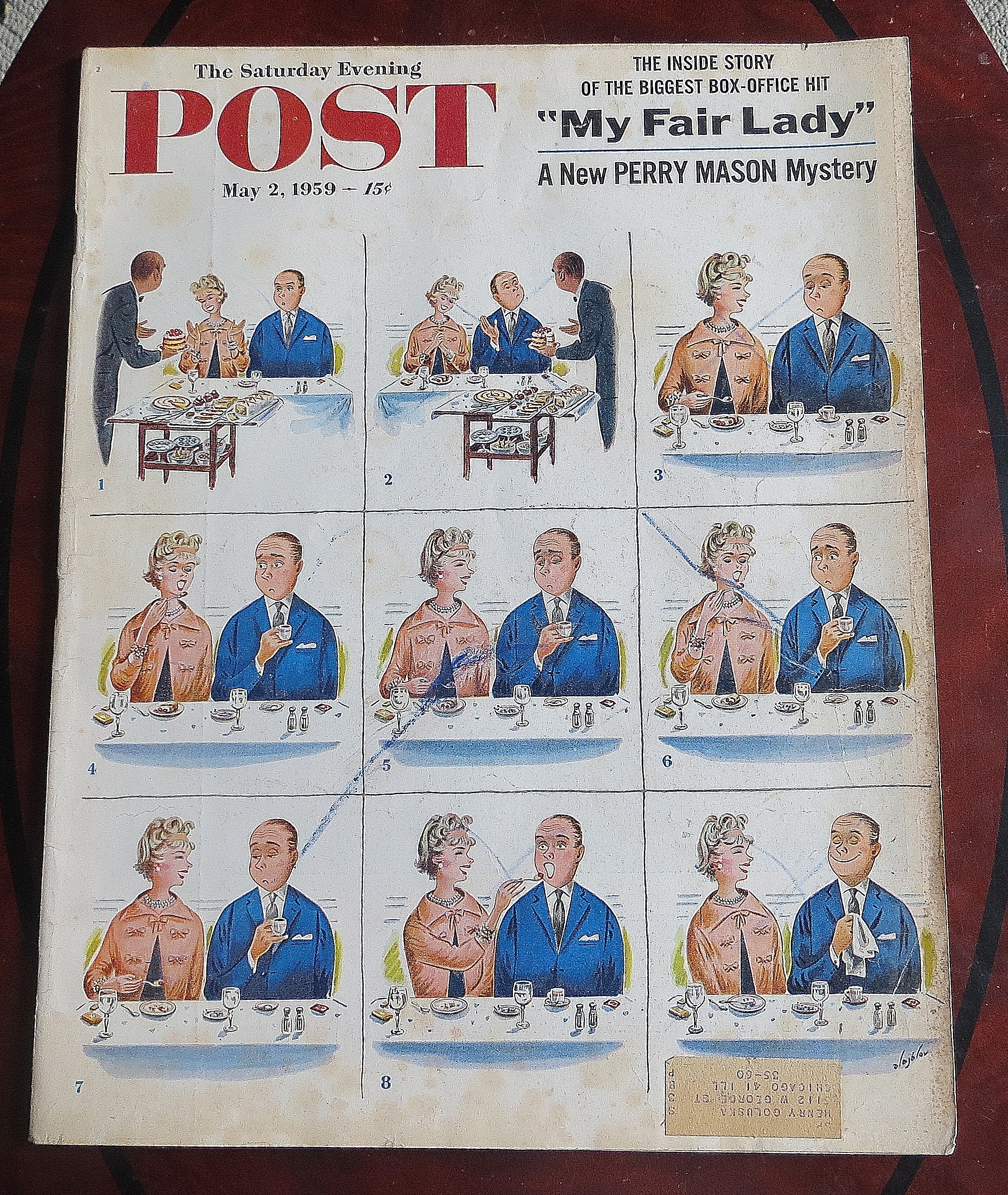 Saturday Evening Post May 2, 1959 My Fair Lady