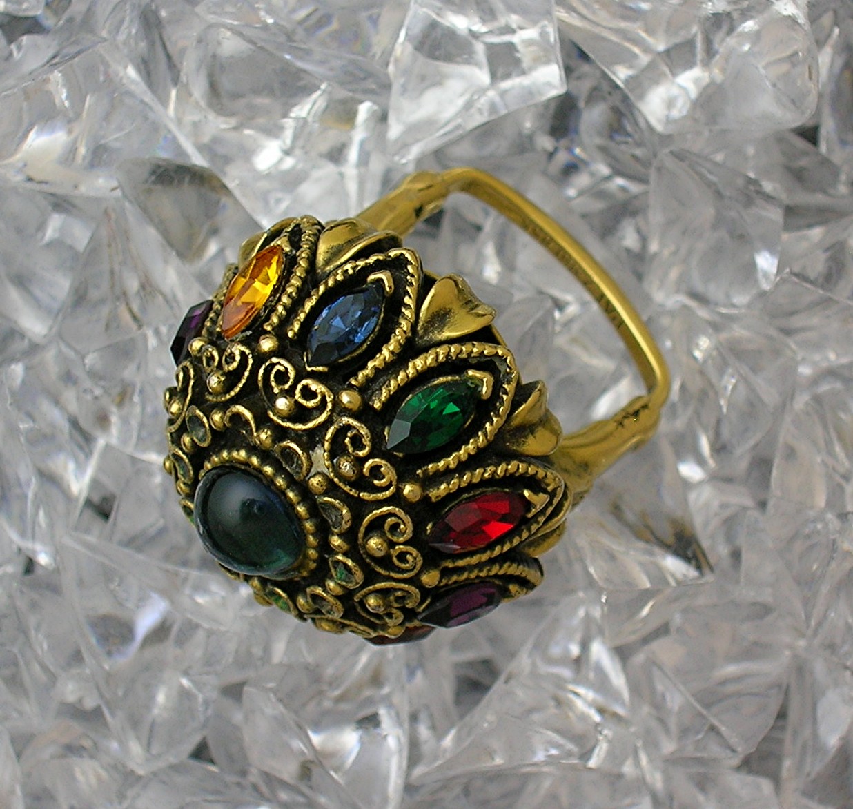 Crystal Ring  Patented Multi Color