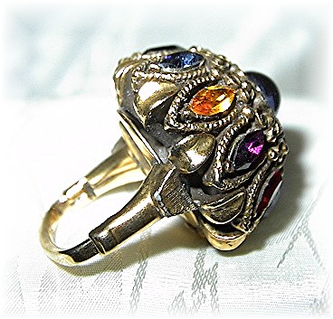 Crystal Ring  Patented Multi Color