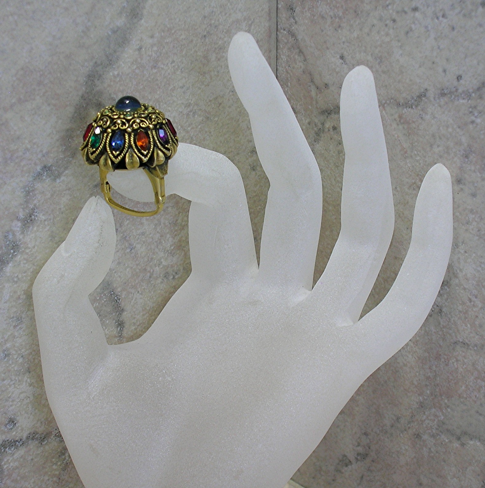 Crystal Ring  Patented Multi Color