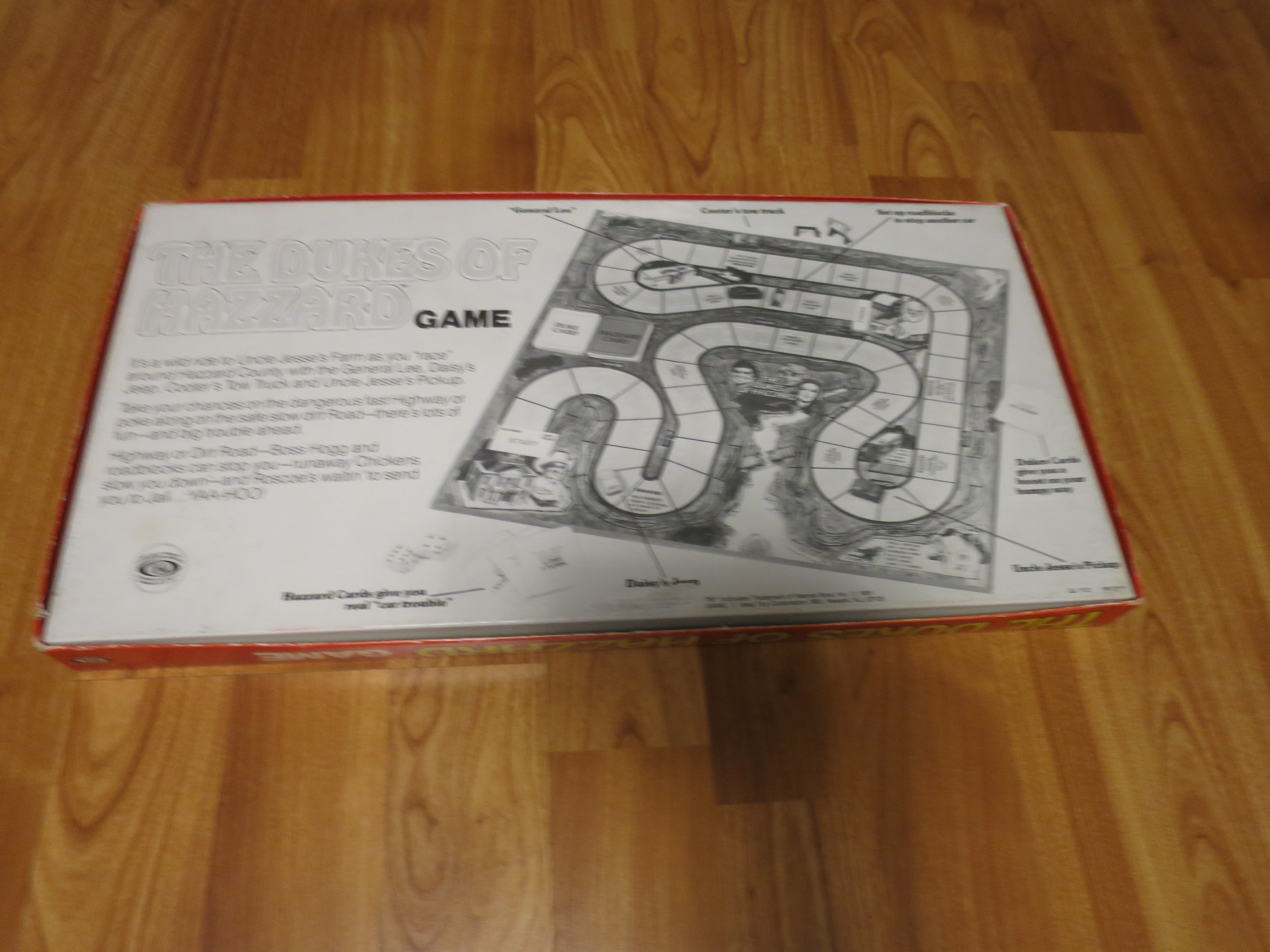 Dukes of Hazzard Board Game signed by Catherine Back Daisy Duke