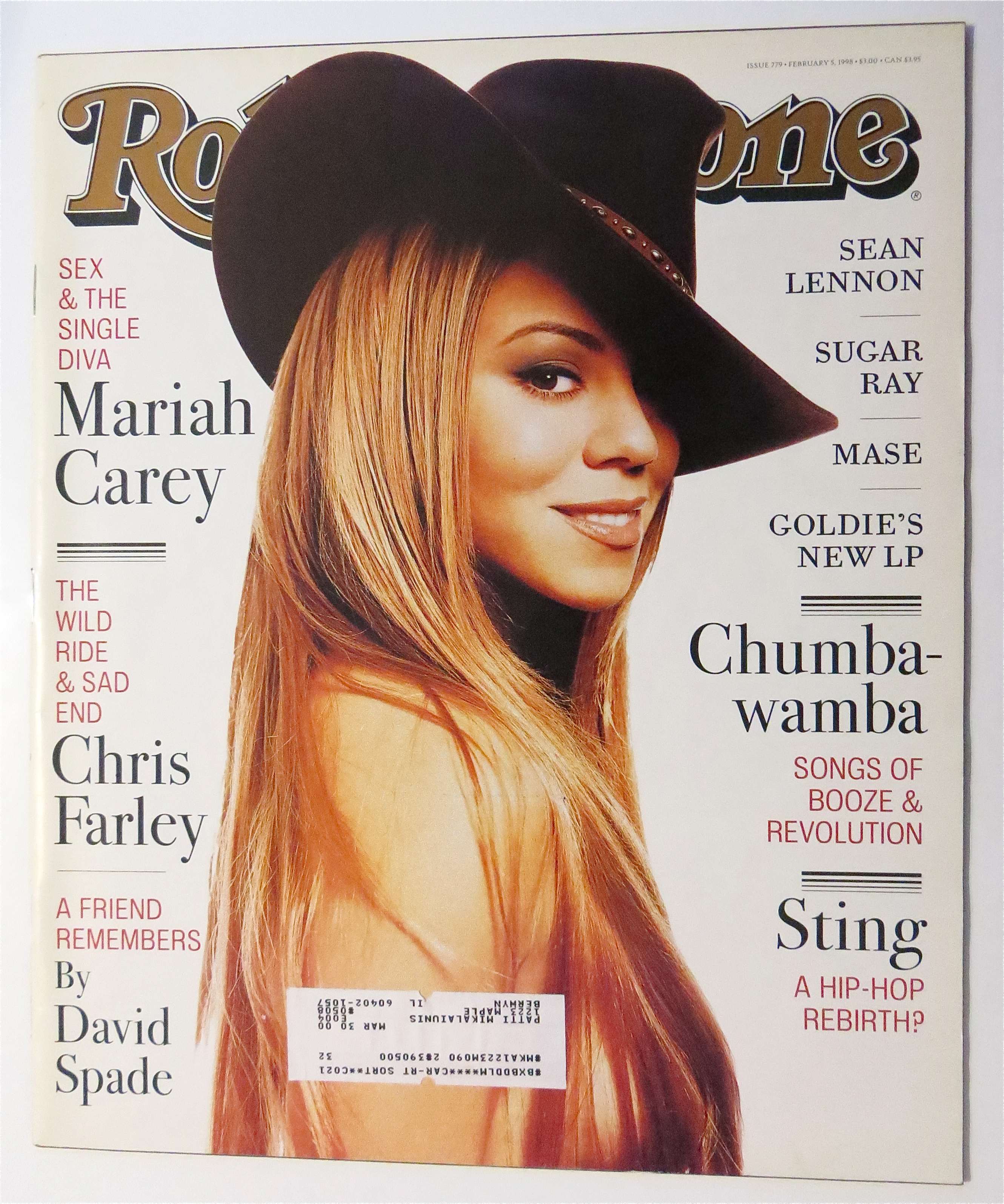 Rolling Stone February 5, 1998-Mariah Carey