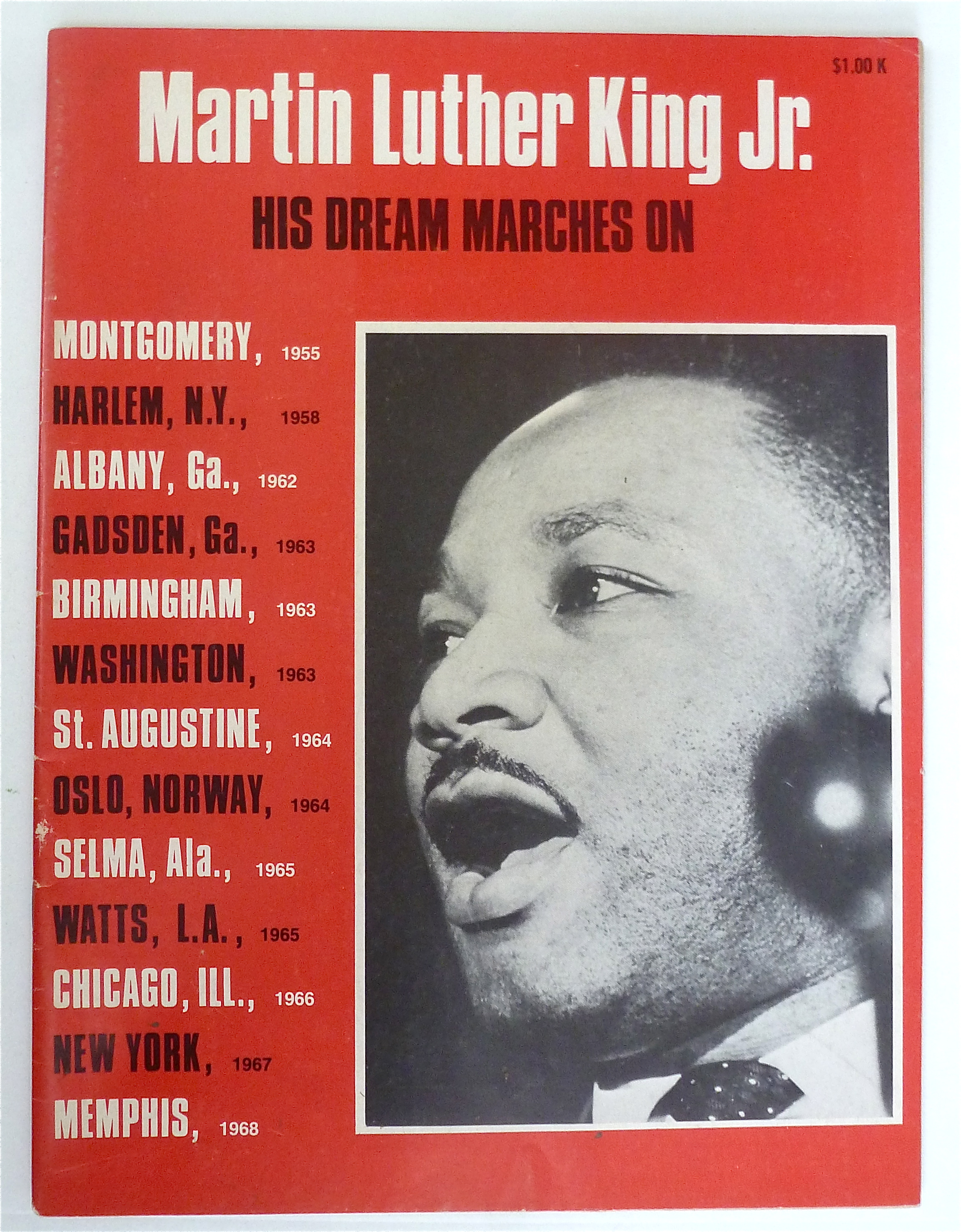 Martin Luther King Jr 1968 His Dream Marches On