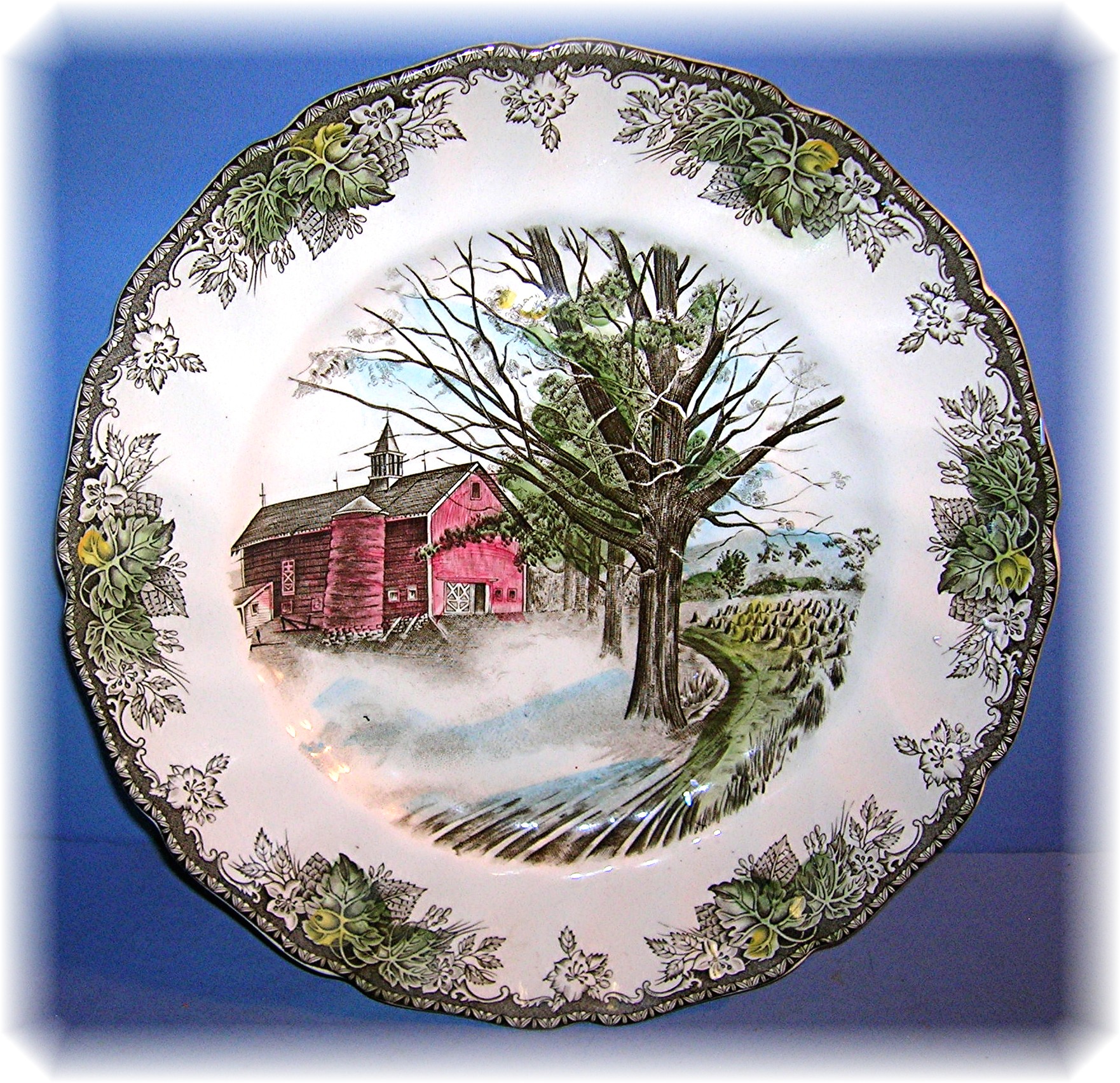 Autumn Mists Johnson Bros England Friendly VillagePlate
