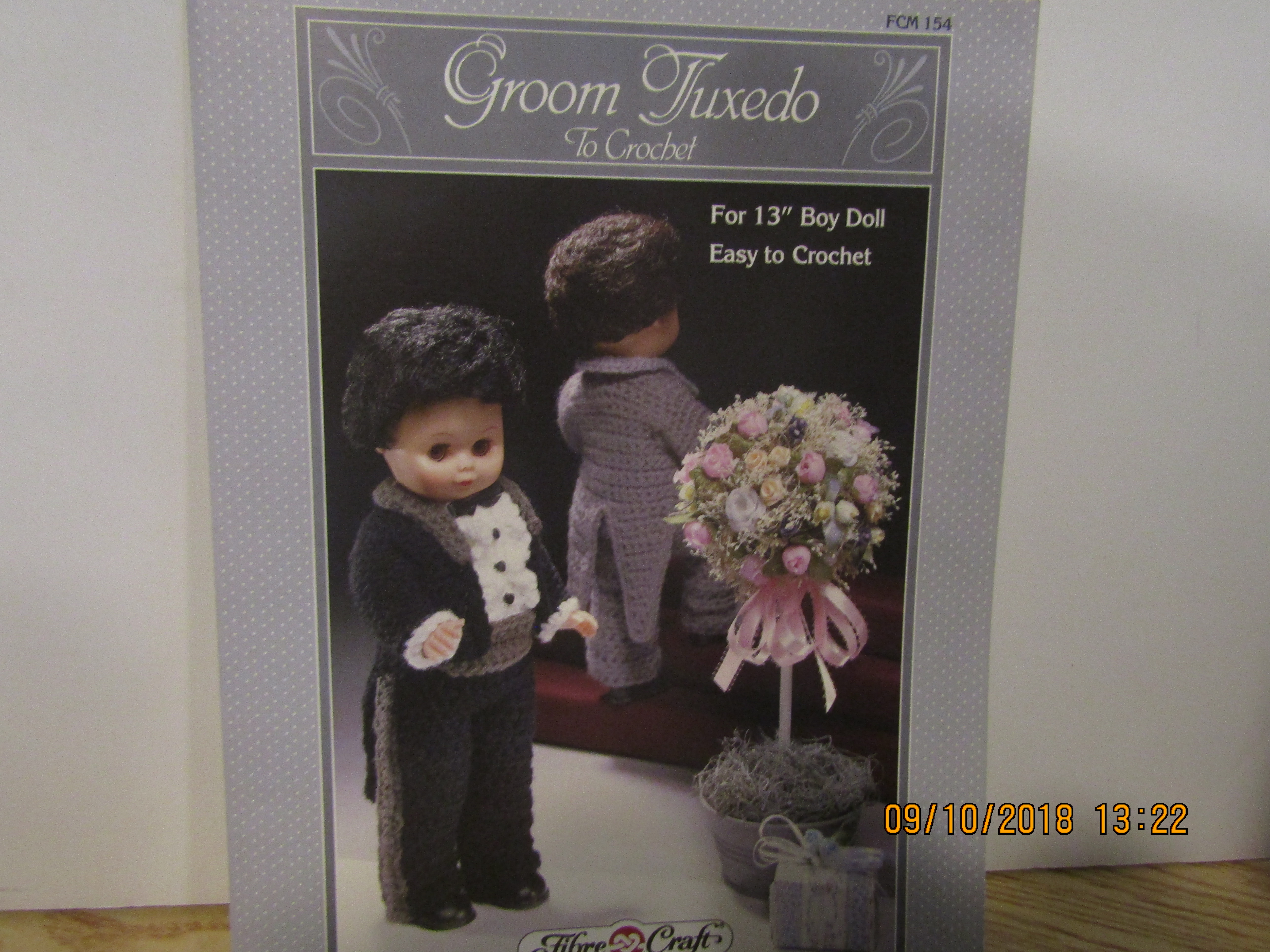 Fibre-Craft Groom Tuxedo To Crochet #154