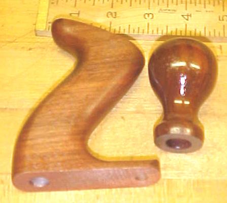 Stanley Plane Tote Handle & Knob No. 5, 6, 7, 8 Walnut