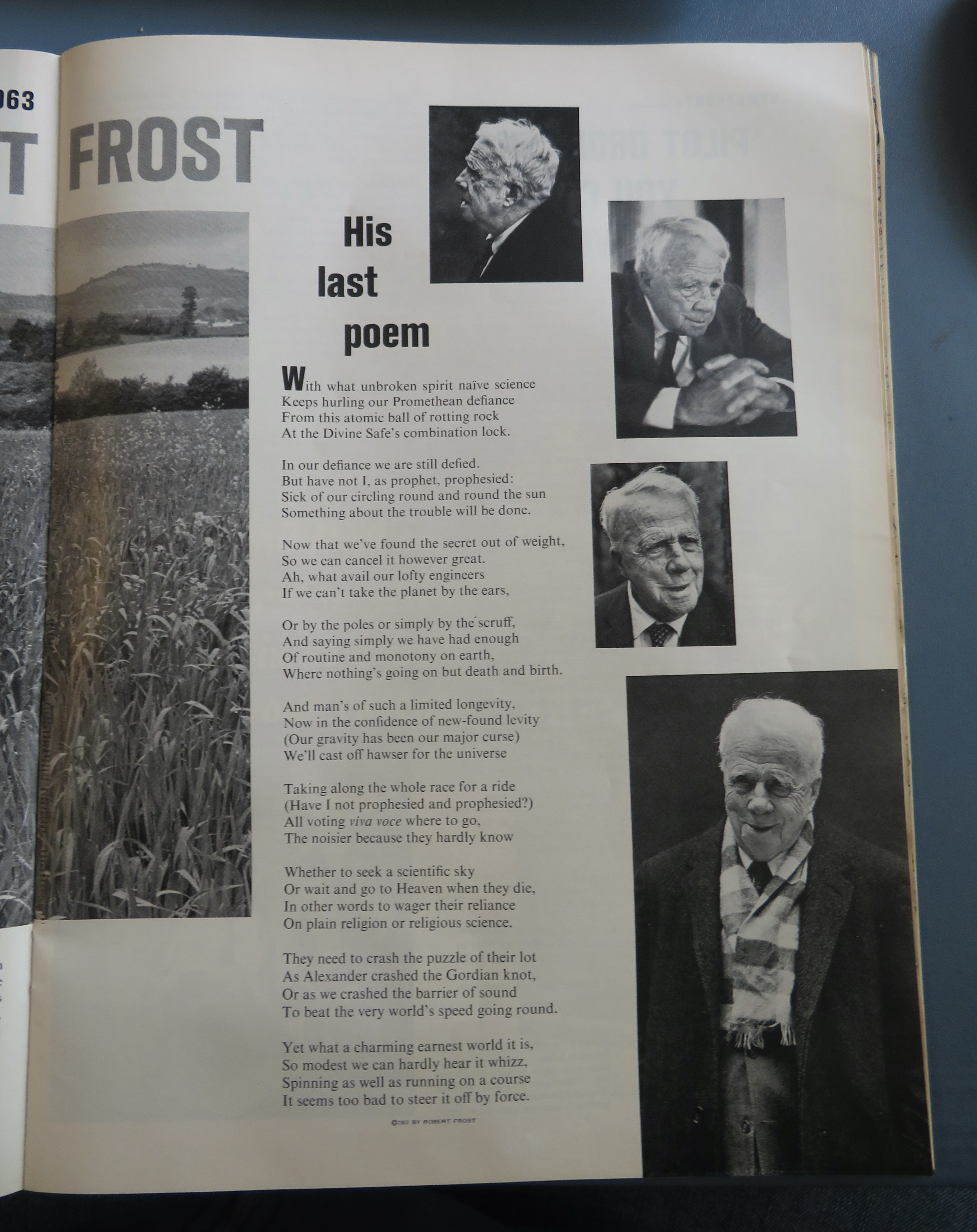 Life Magazine-February 8, 1963-Muse Of Tragedy