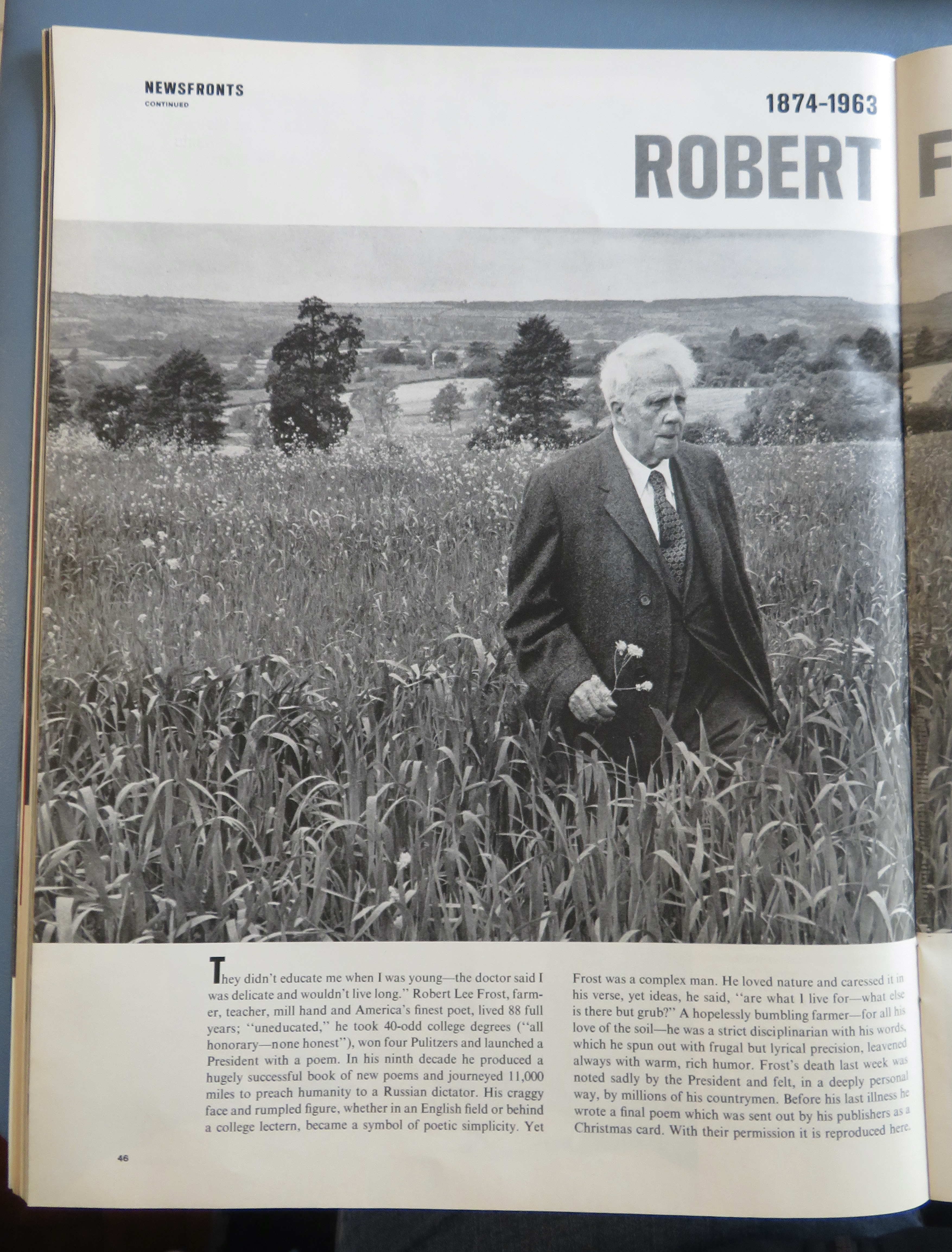 Life Magazine-February 8, 1963-Muse Of Tragedy