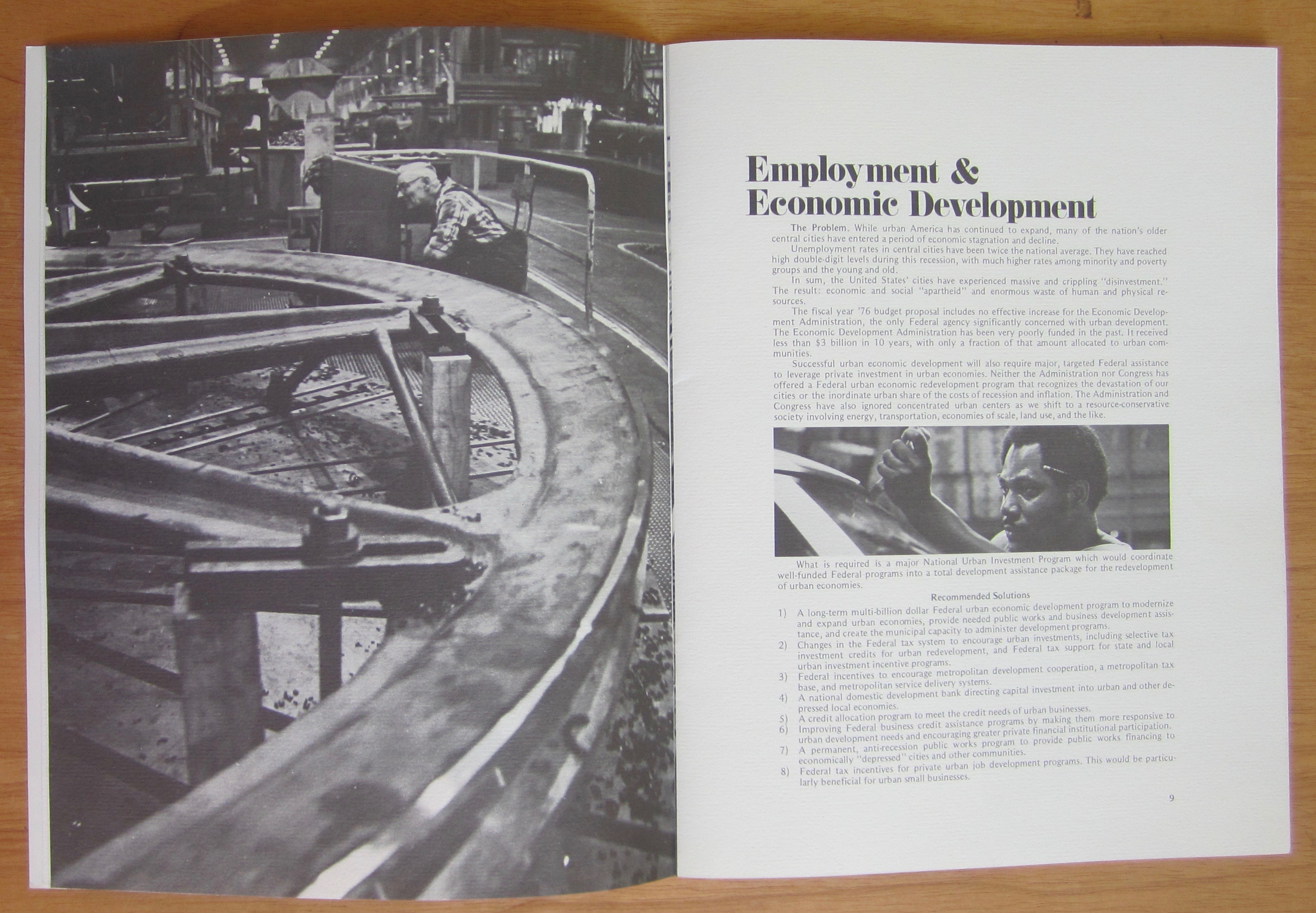 1976 We The People Of Urban America Democrat Program