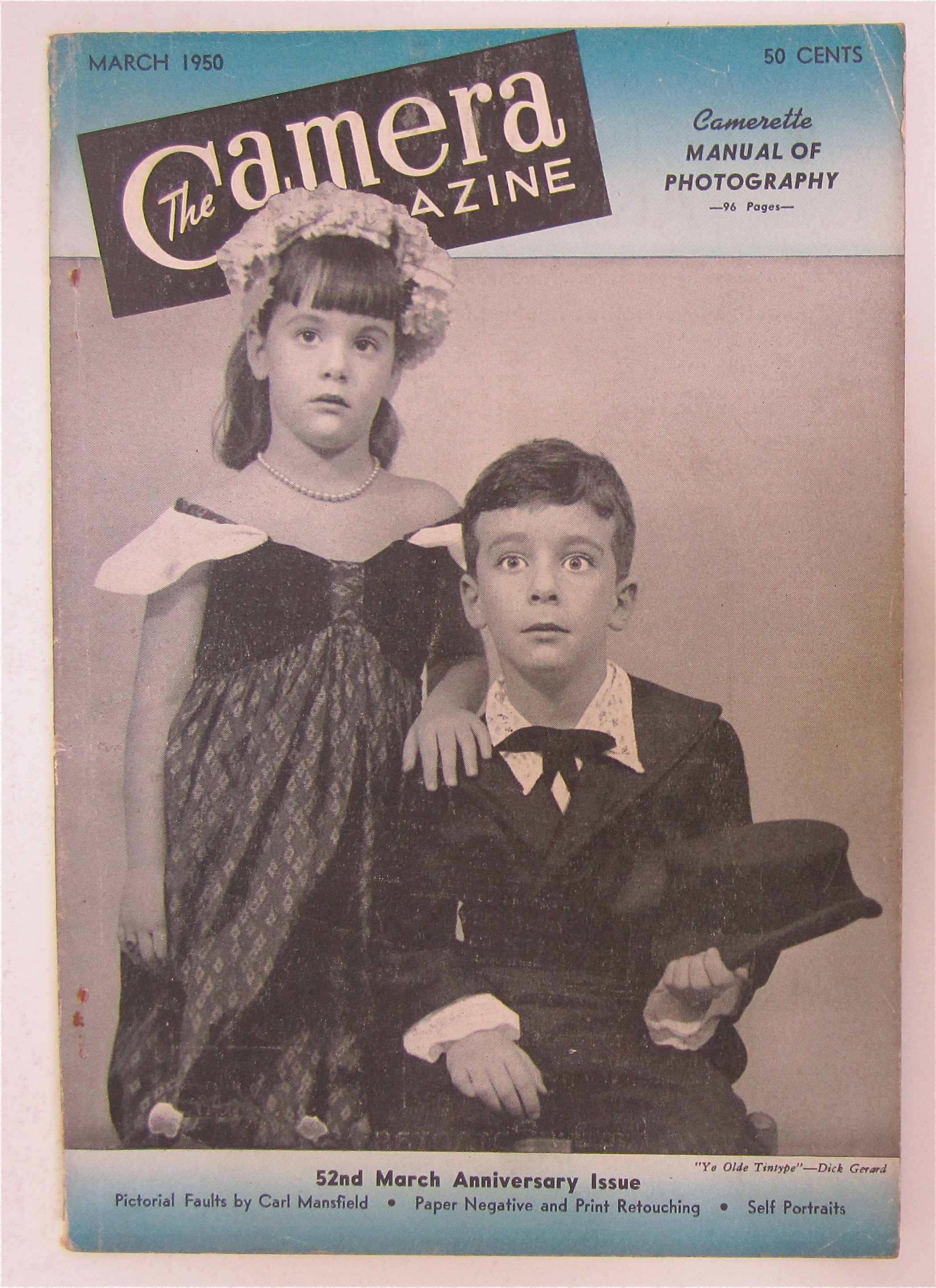 The Camera Magazine March 1950 Self Portraits