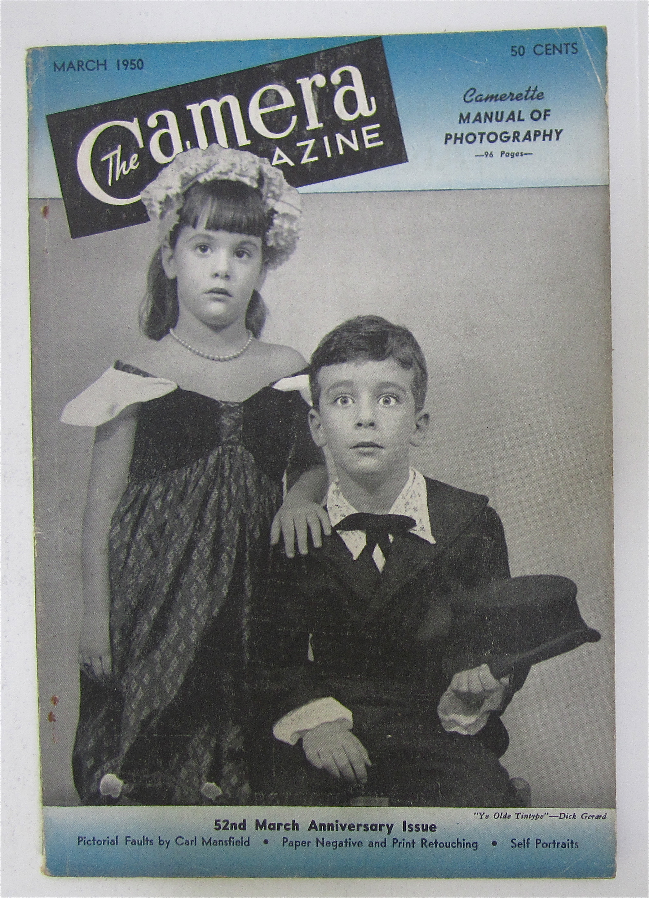 The Camera Magazine March 1950 Self Portraits