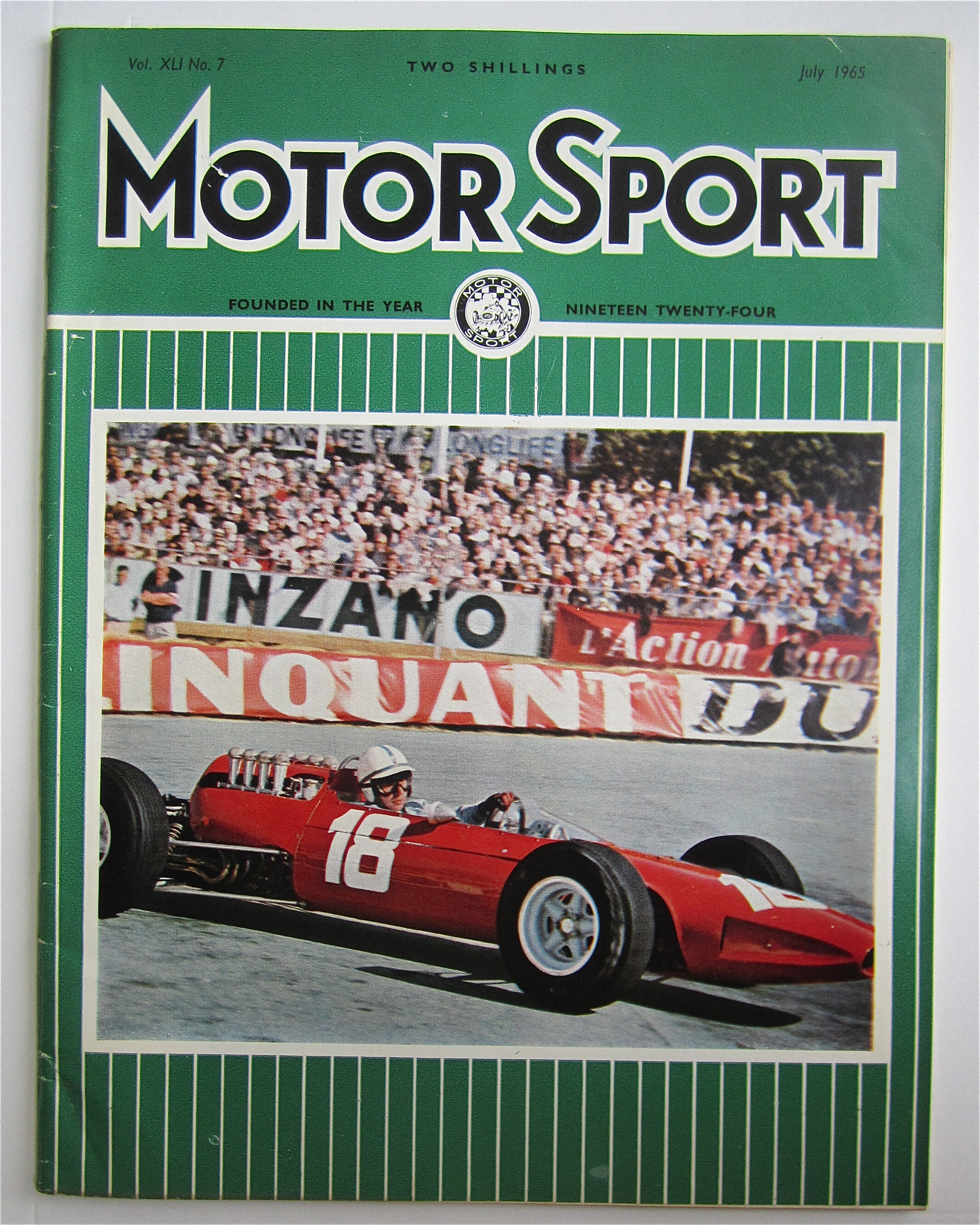 Motor Sport Magazine July 1965 World Champion