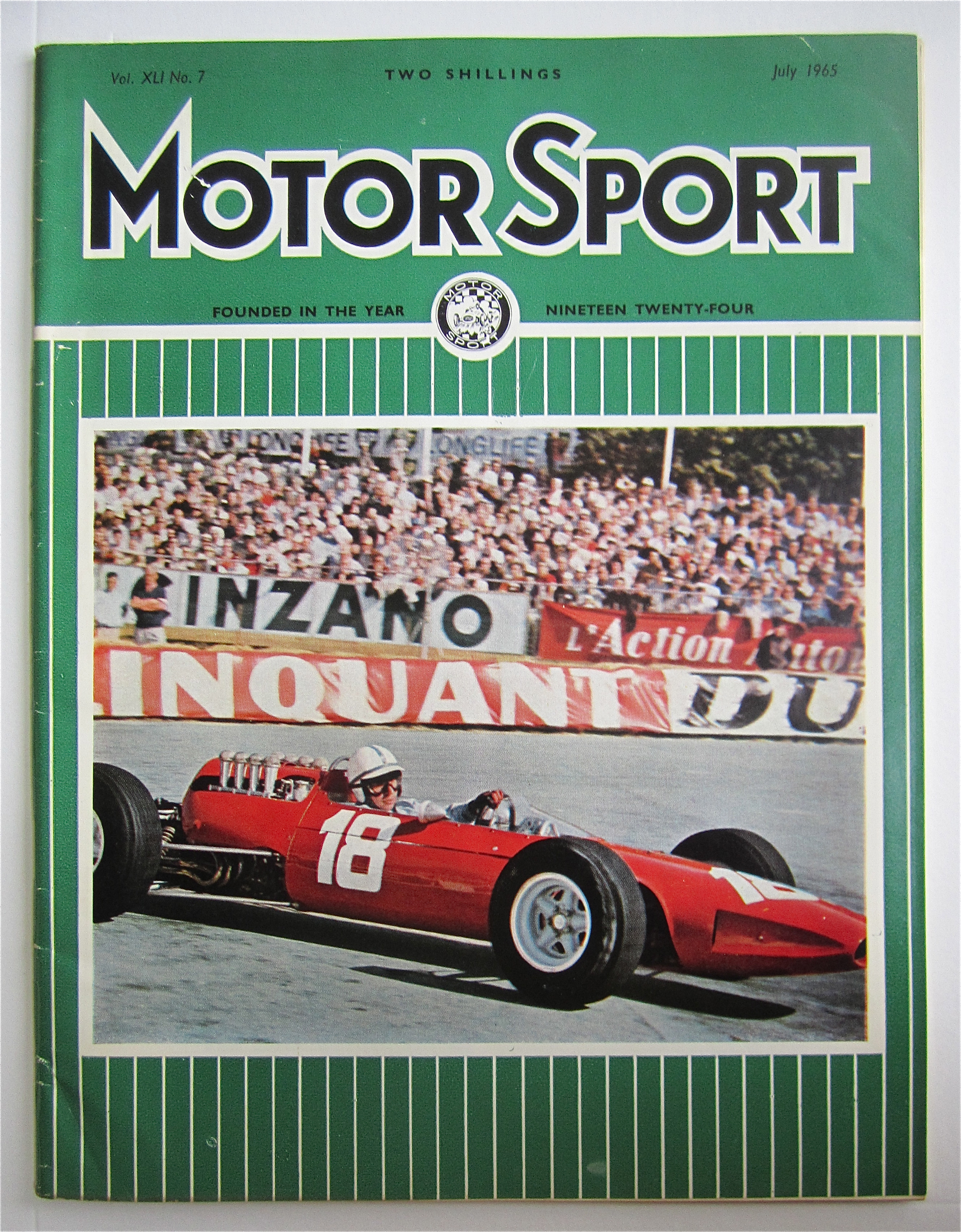 Motor Sport Magazine July 1965 World Champion