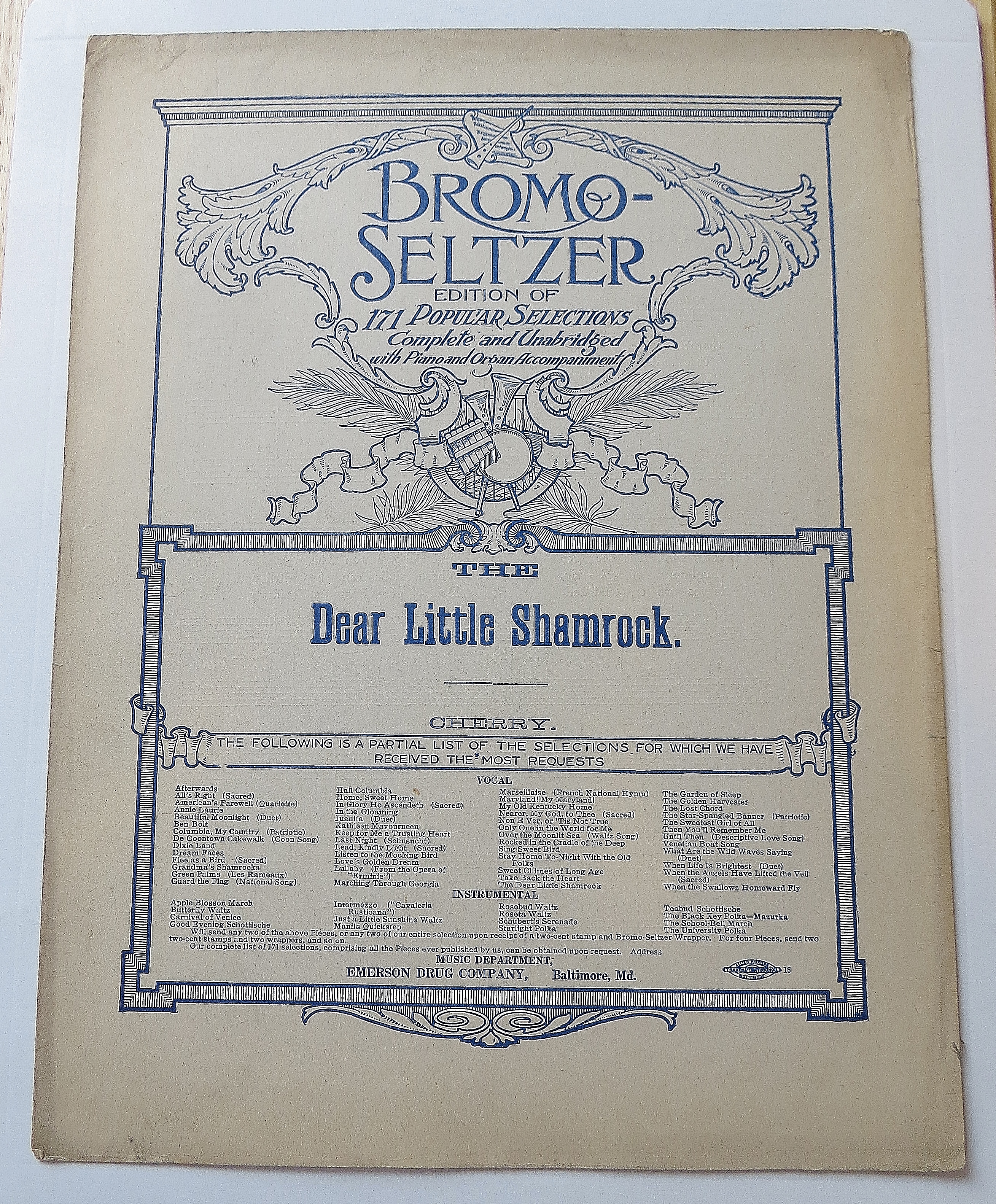 1900's Dear Little Shamrock