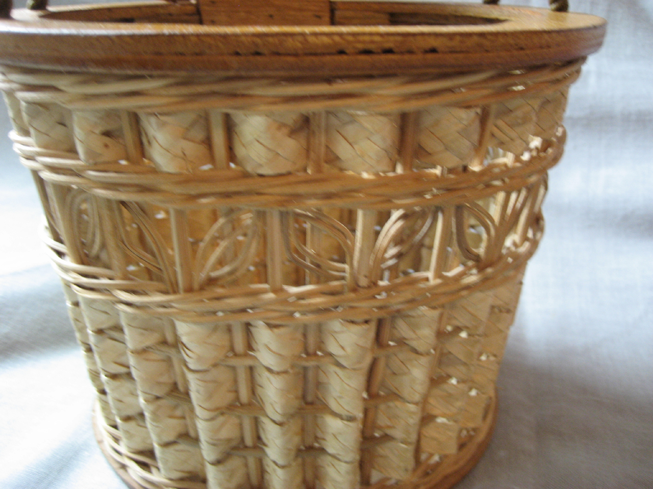 Wicker Sewing Basket