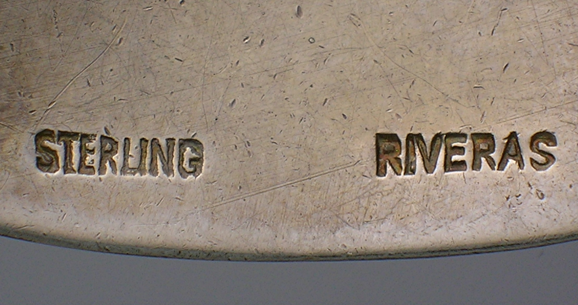 Mexico Sterling Silver RIVERAS Necklace Earrings