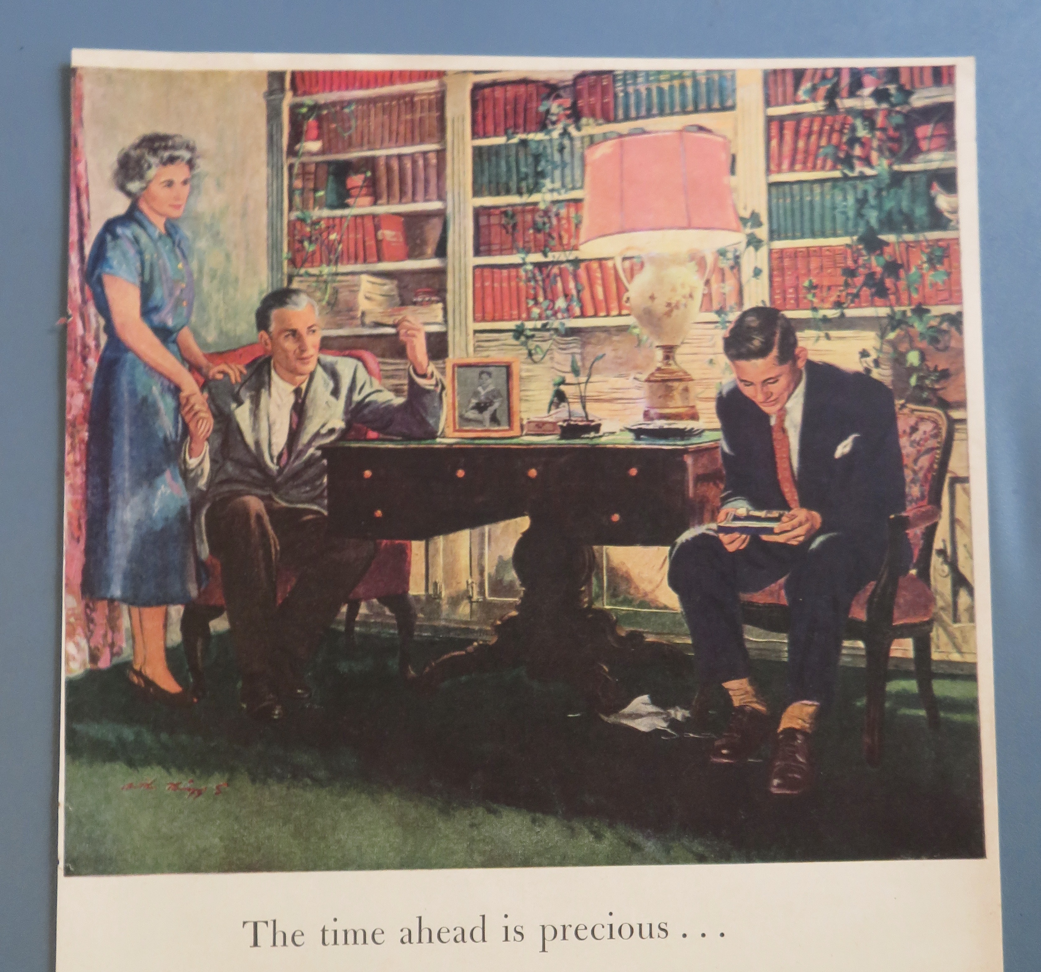 1948 Watchmakers of Switzerland with Boy & Parents
