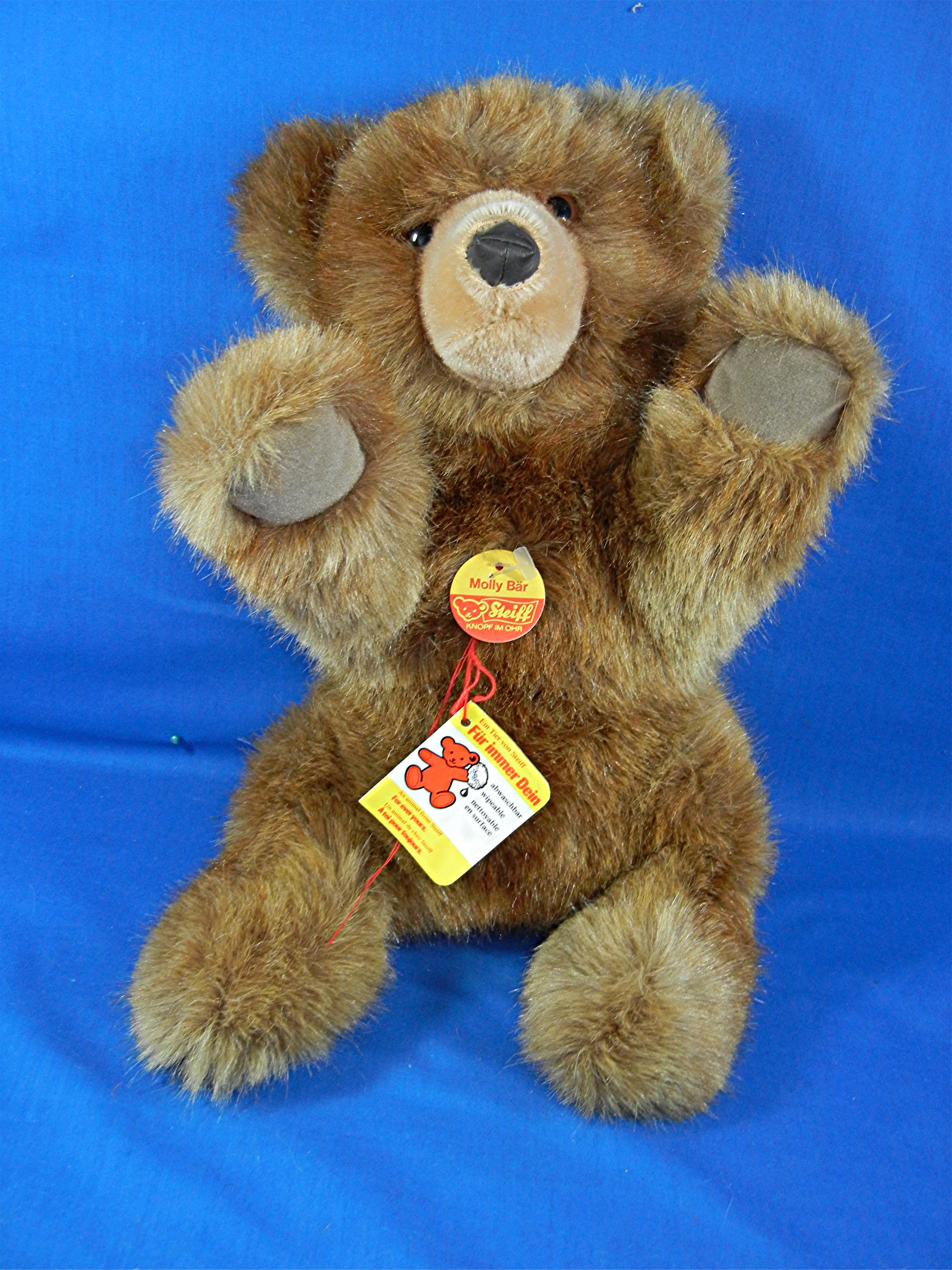 Steiff Plush Brown Molly Bar Teddy Bear