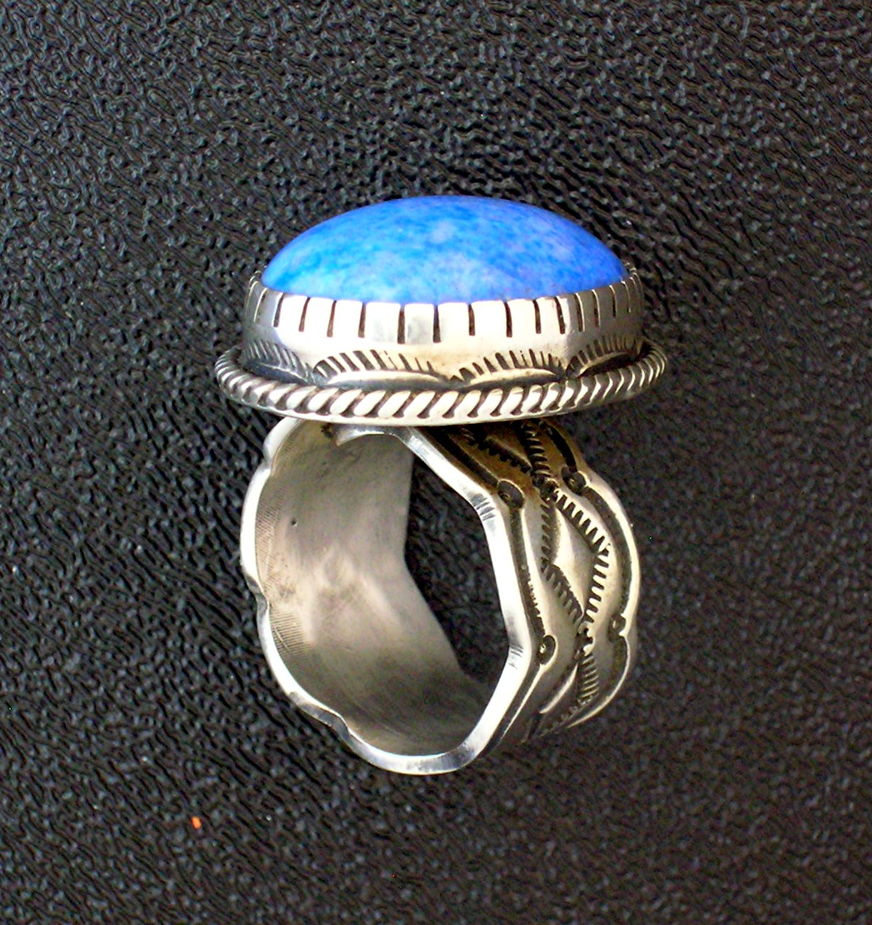 Denhim Lapis Turquoise Sterling Silver Ring