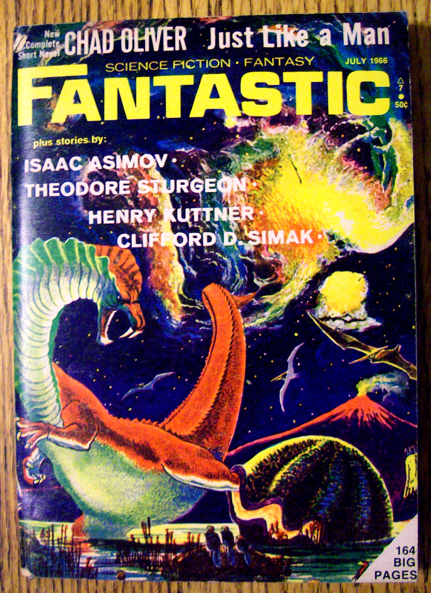 Fantastic Magazine July 1966 Just Like A Man