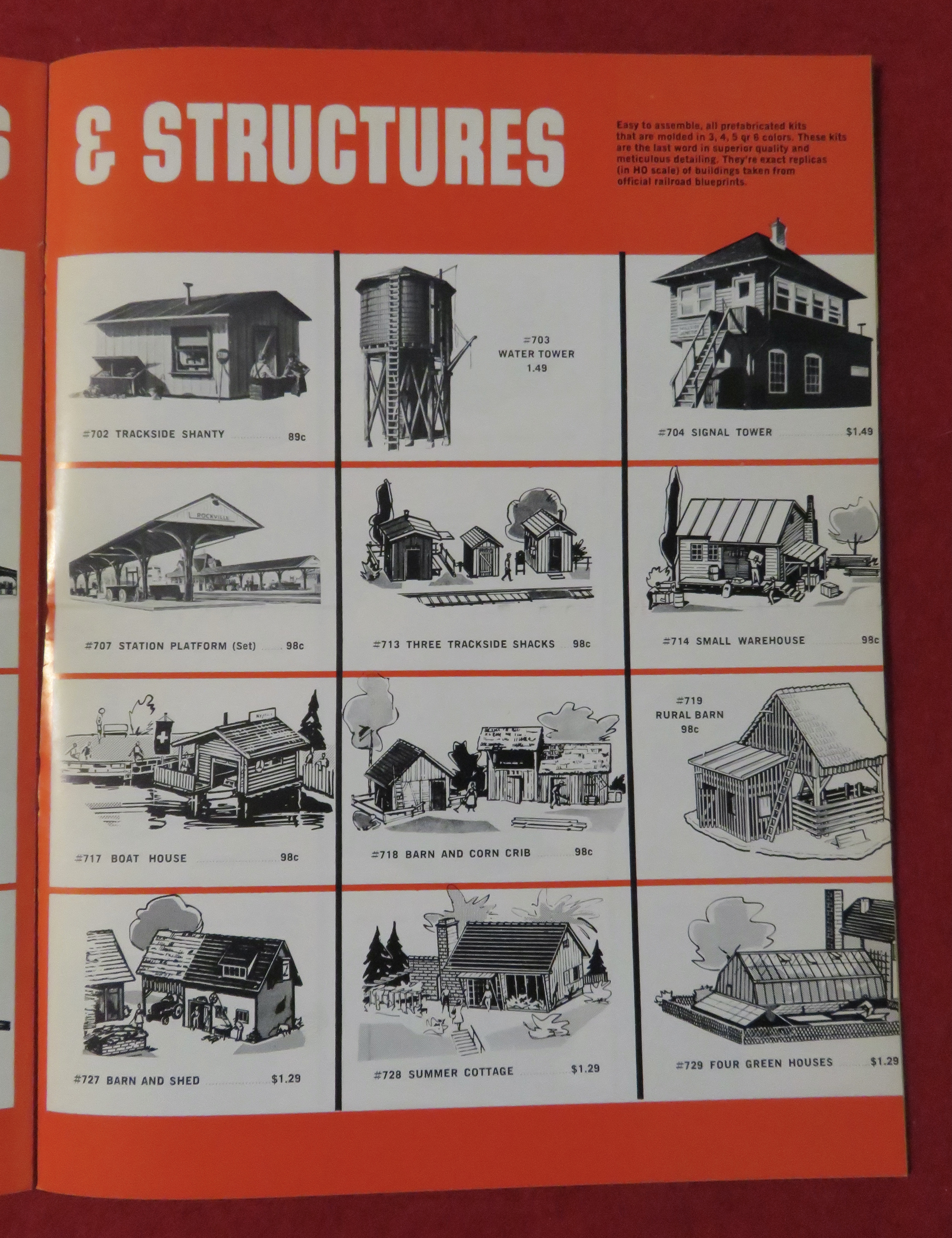Atlas HO Gauge Track Catalog 1960's