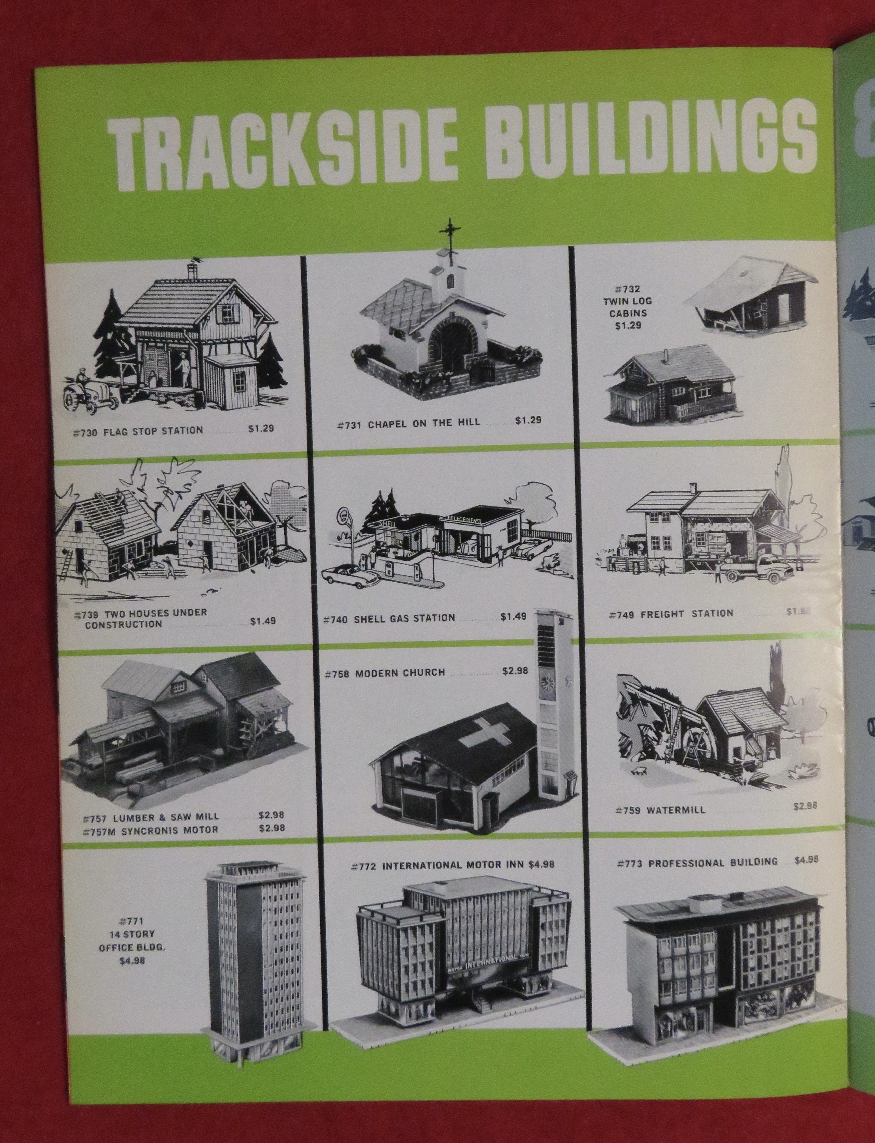 Atlas HO Gauge Track Catalog 1960's
