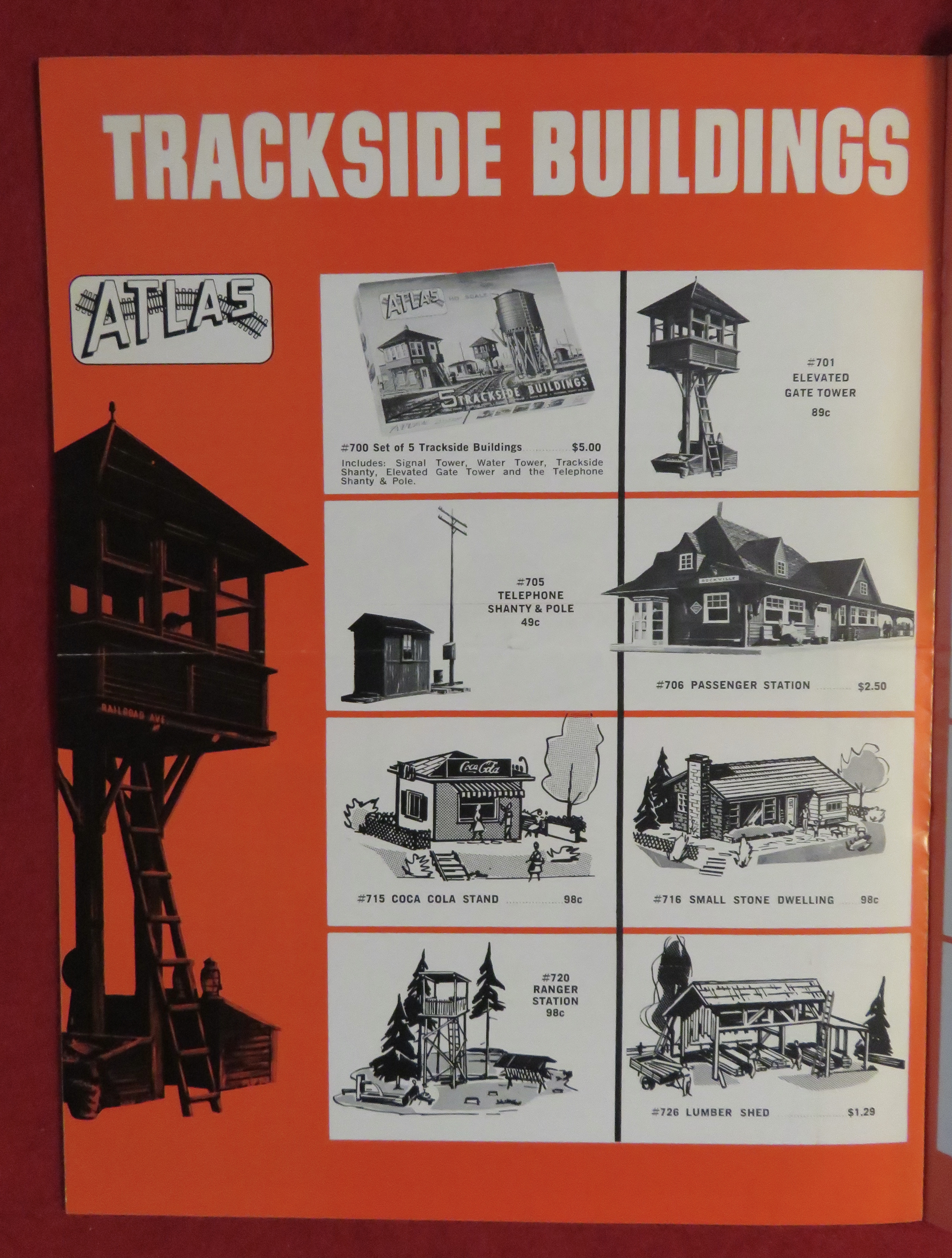Atlas HO Gauge Track Catalog 1960's