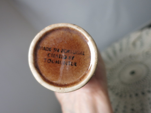 Mobana Tod Hunter Monkey Banana Liquor Sample Bottle  4 1/2 inch