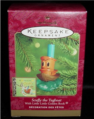Scuffy The Tugboat Hallmark Ornament
