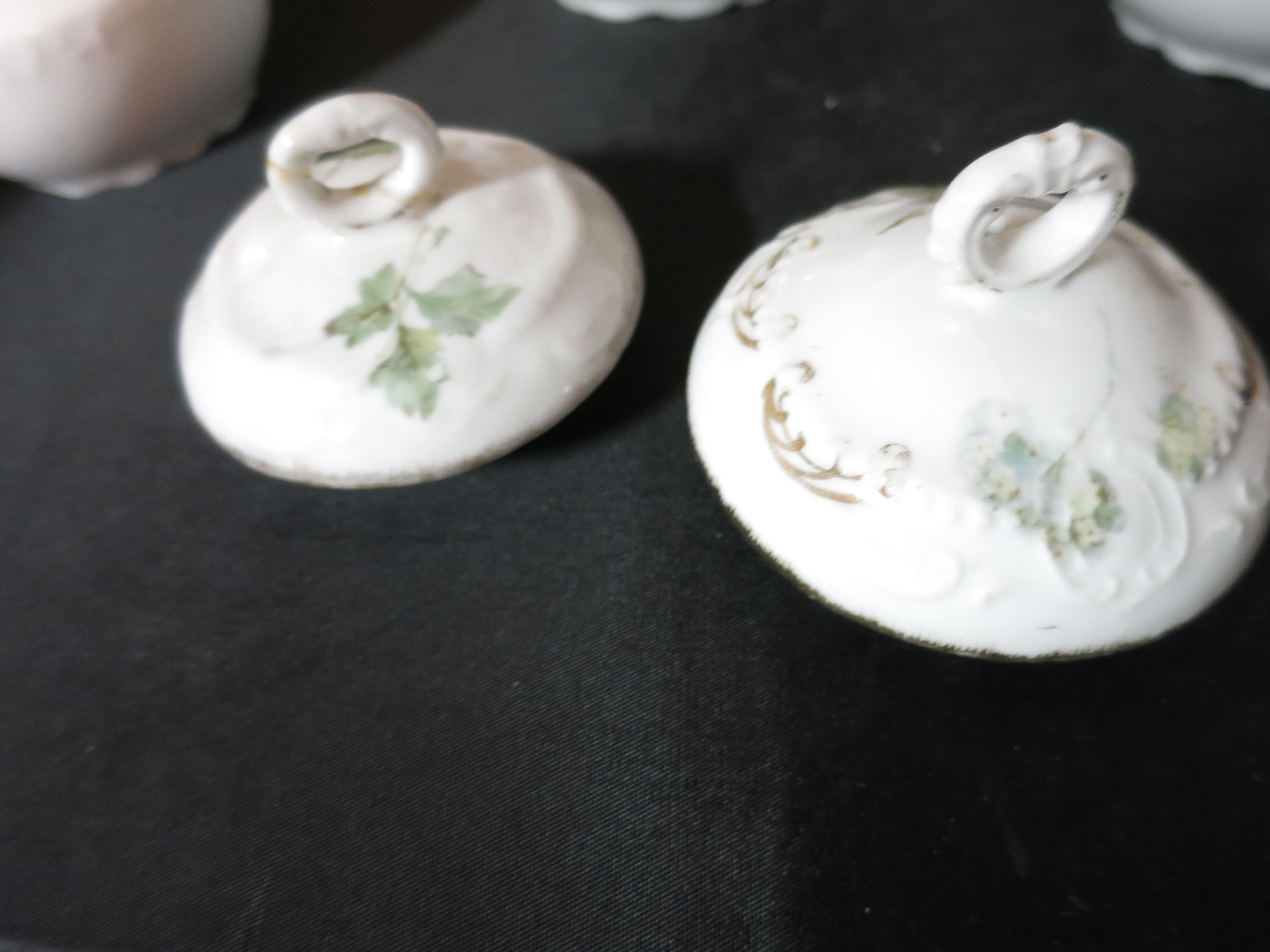 PM Bavaria Porzellanfabrik Moschendorf Teaset Pear Fruit Motif