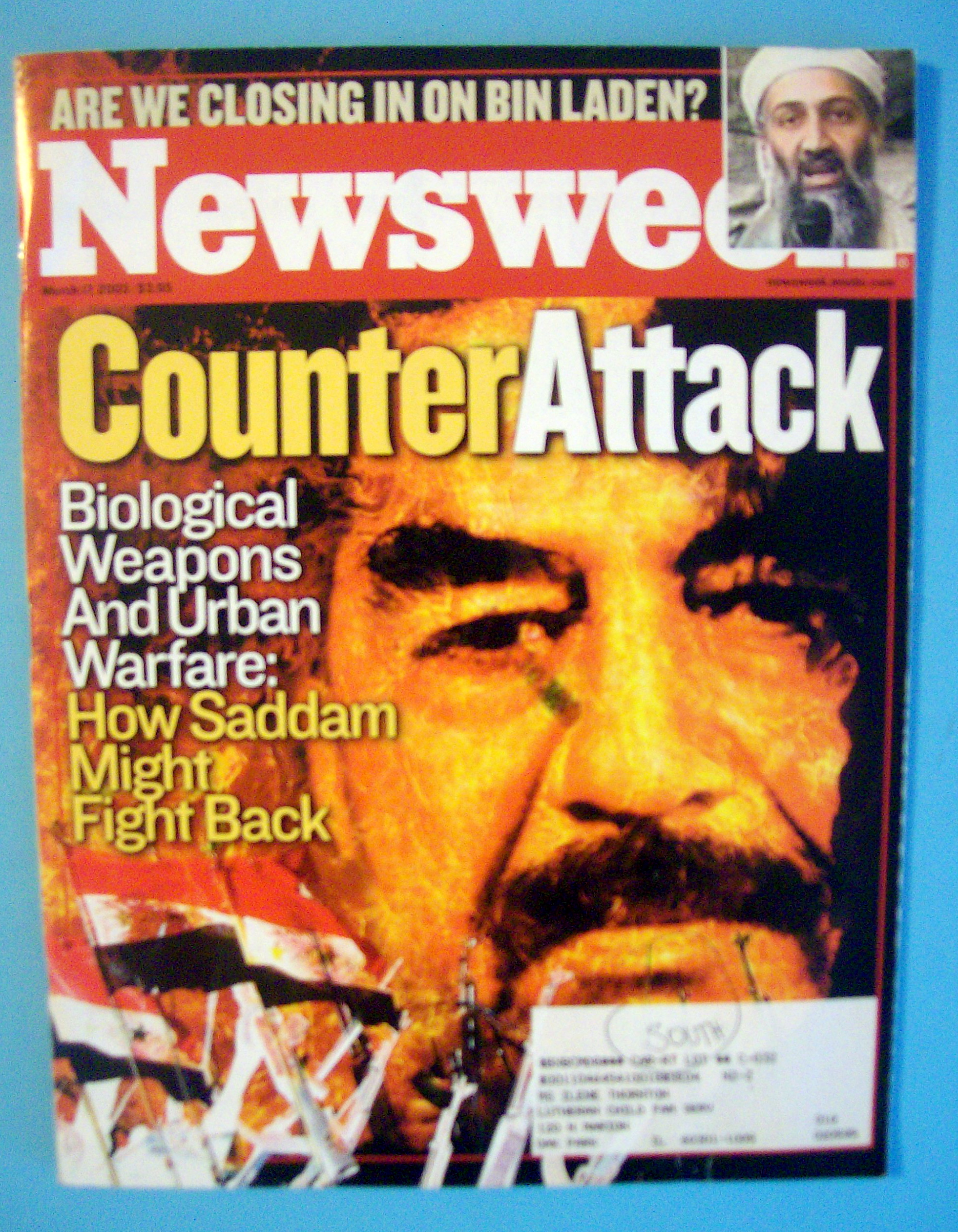 Newsweek Magazine-May 17, 2003-Counter Attack (Saddam)
