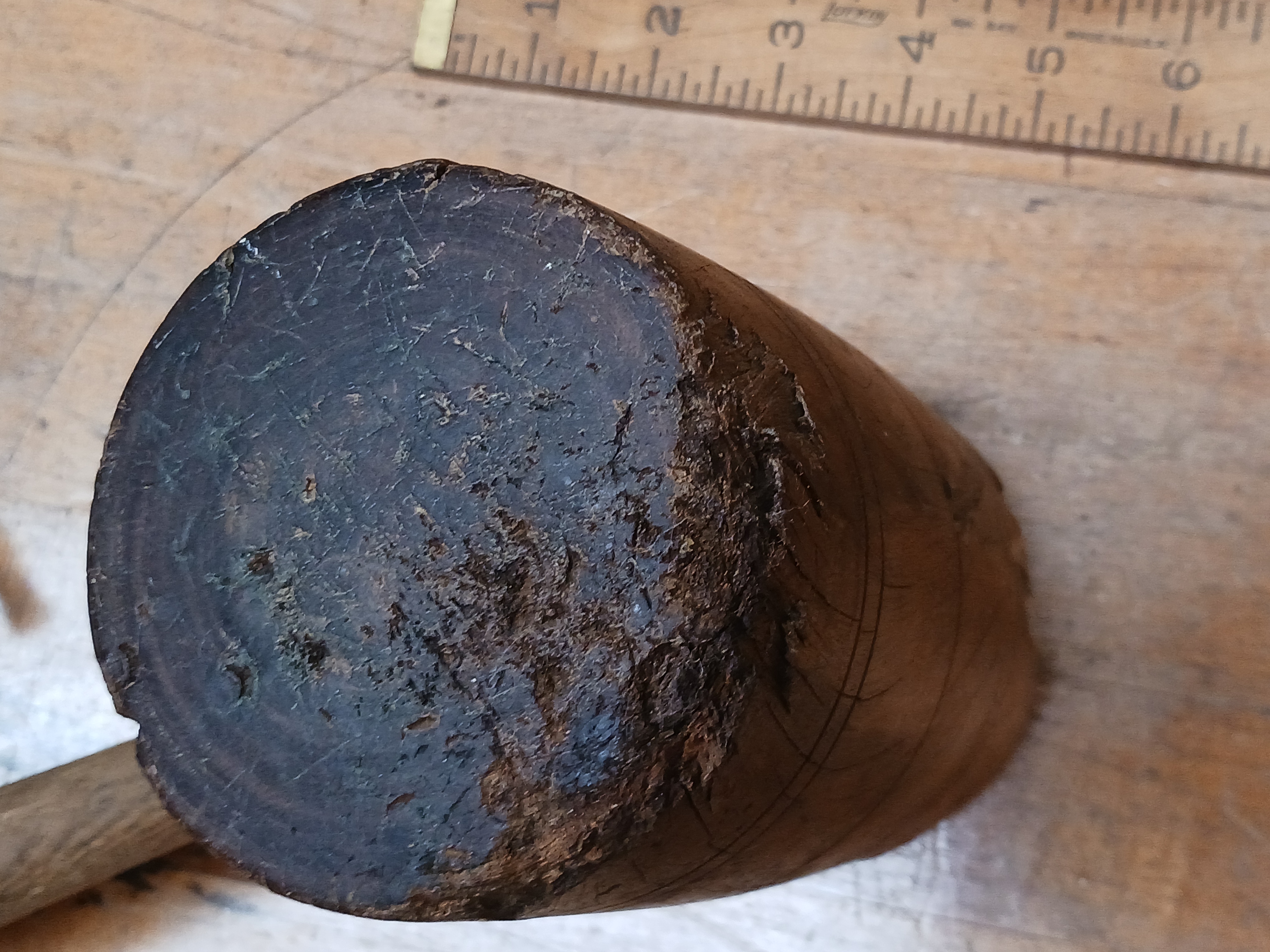 Antique Burl Mallet 3 Pound