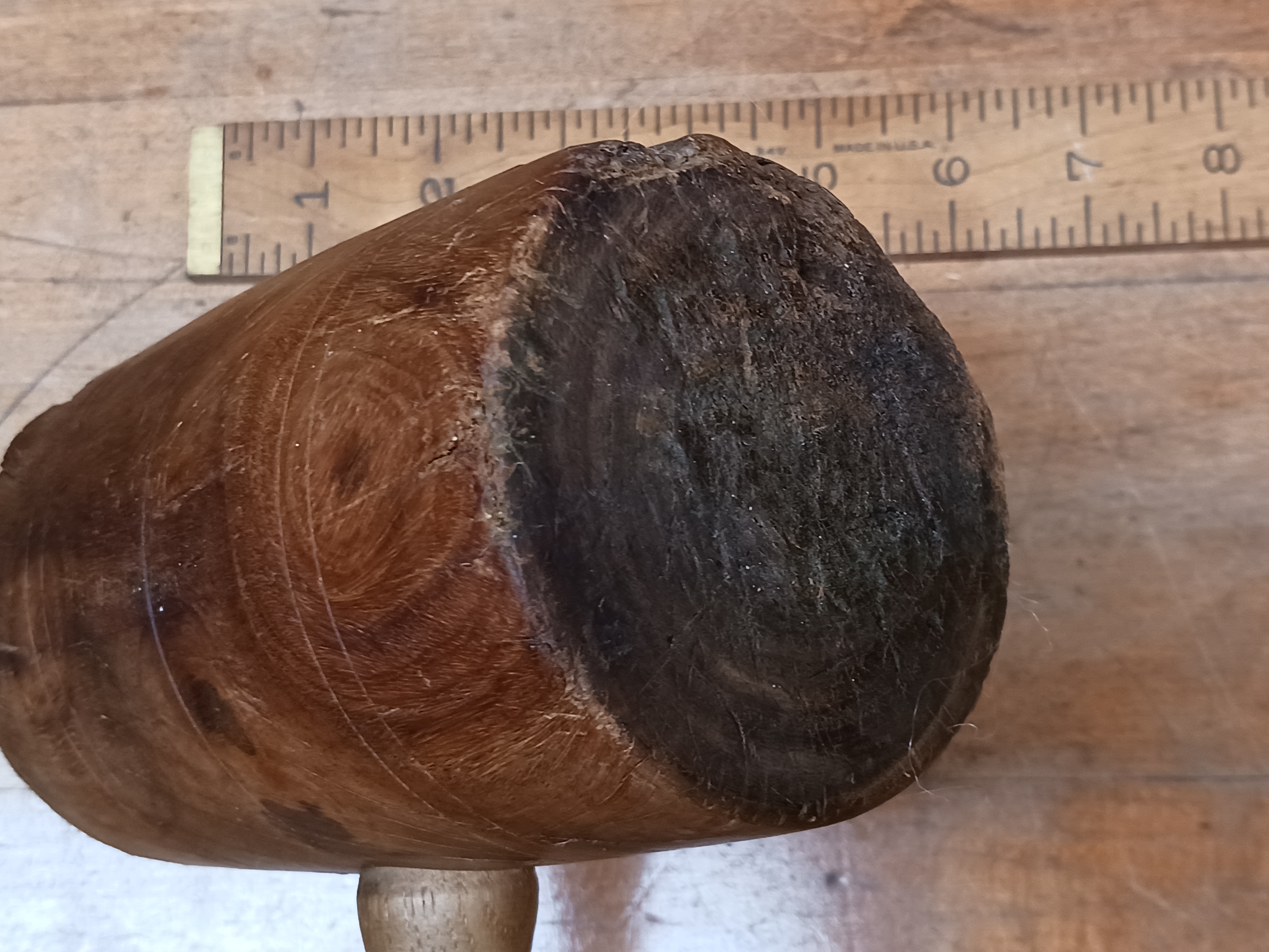 Antique Burl Mallet 3 Pound