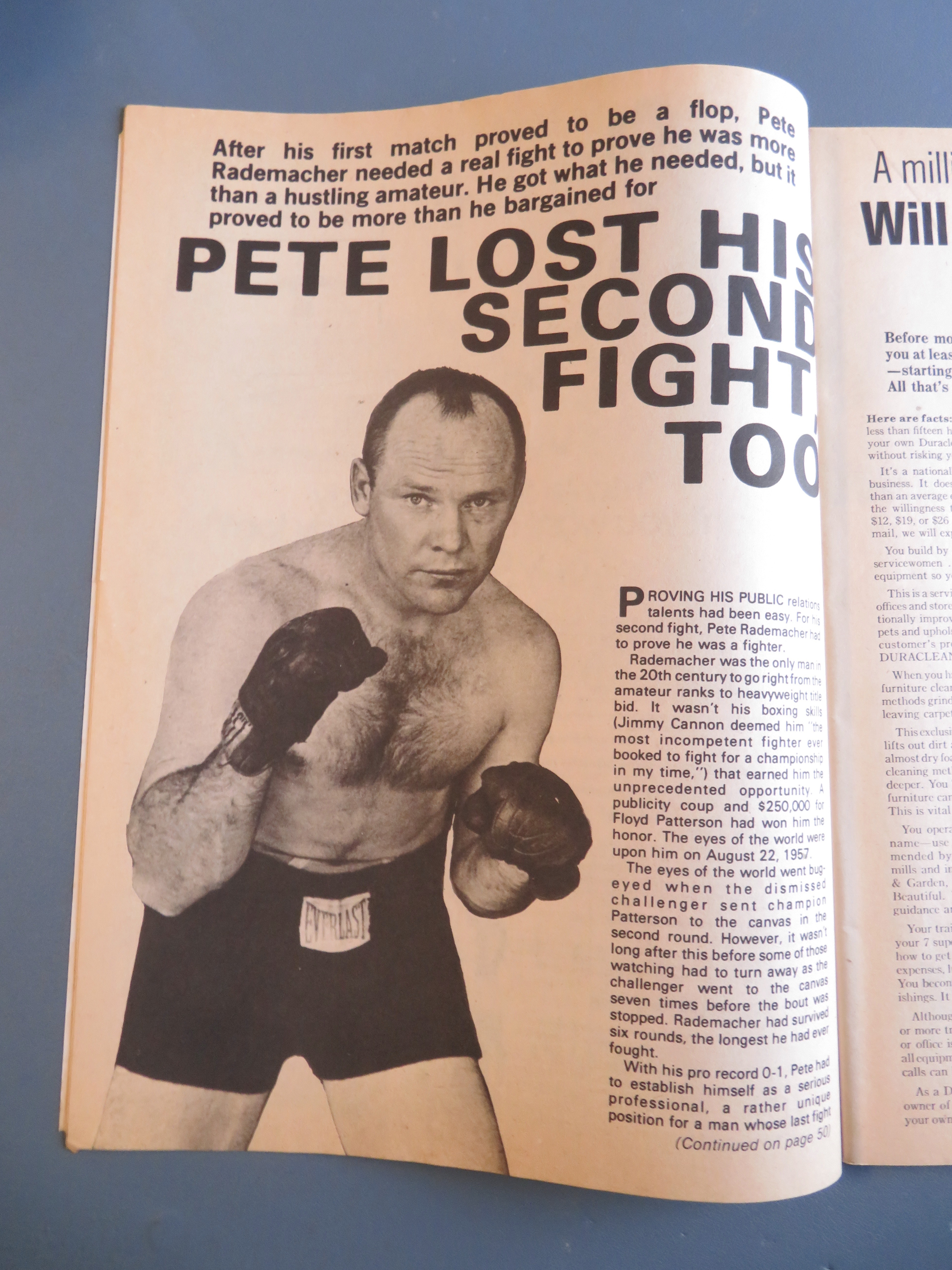 Big Book Of Boxing Magazine May 1977 Heavyweights