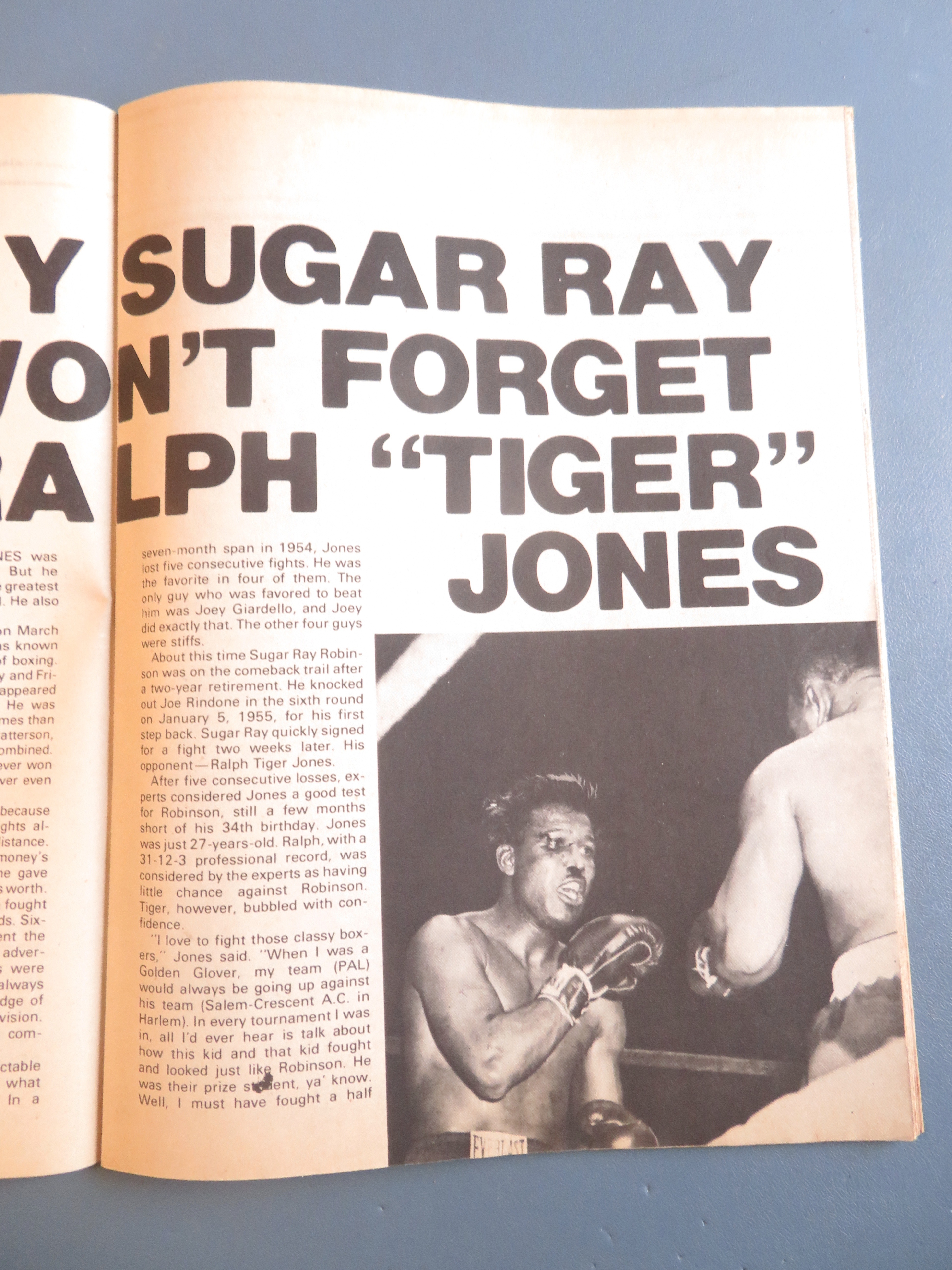 Big Book Of Boxing Magazine May 1977 Heavyweights